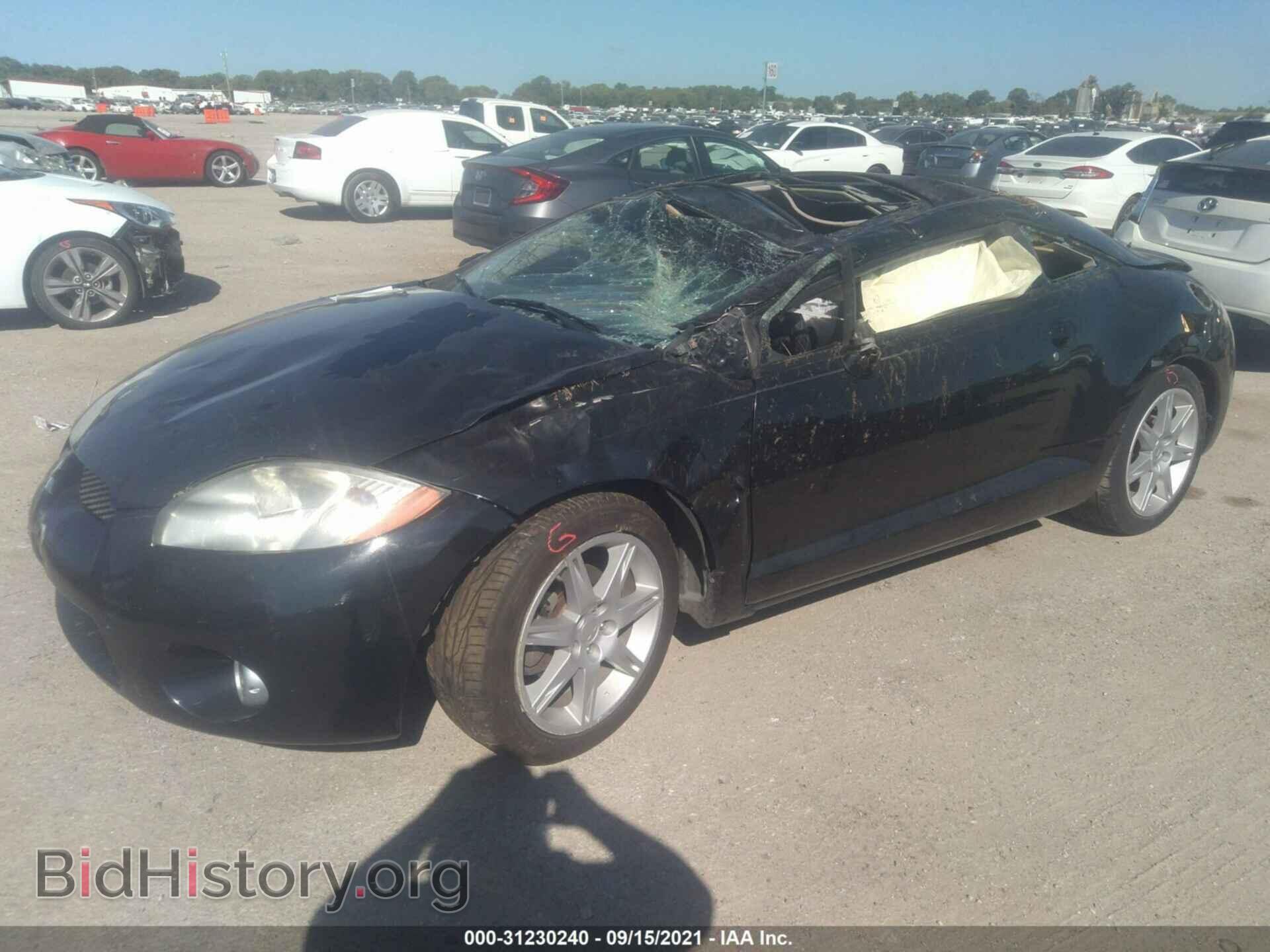 2006 MITSUBISHI ECLIPSE - VIN: 4A3AK34T36E008946 - Фото 2