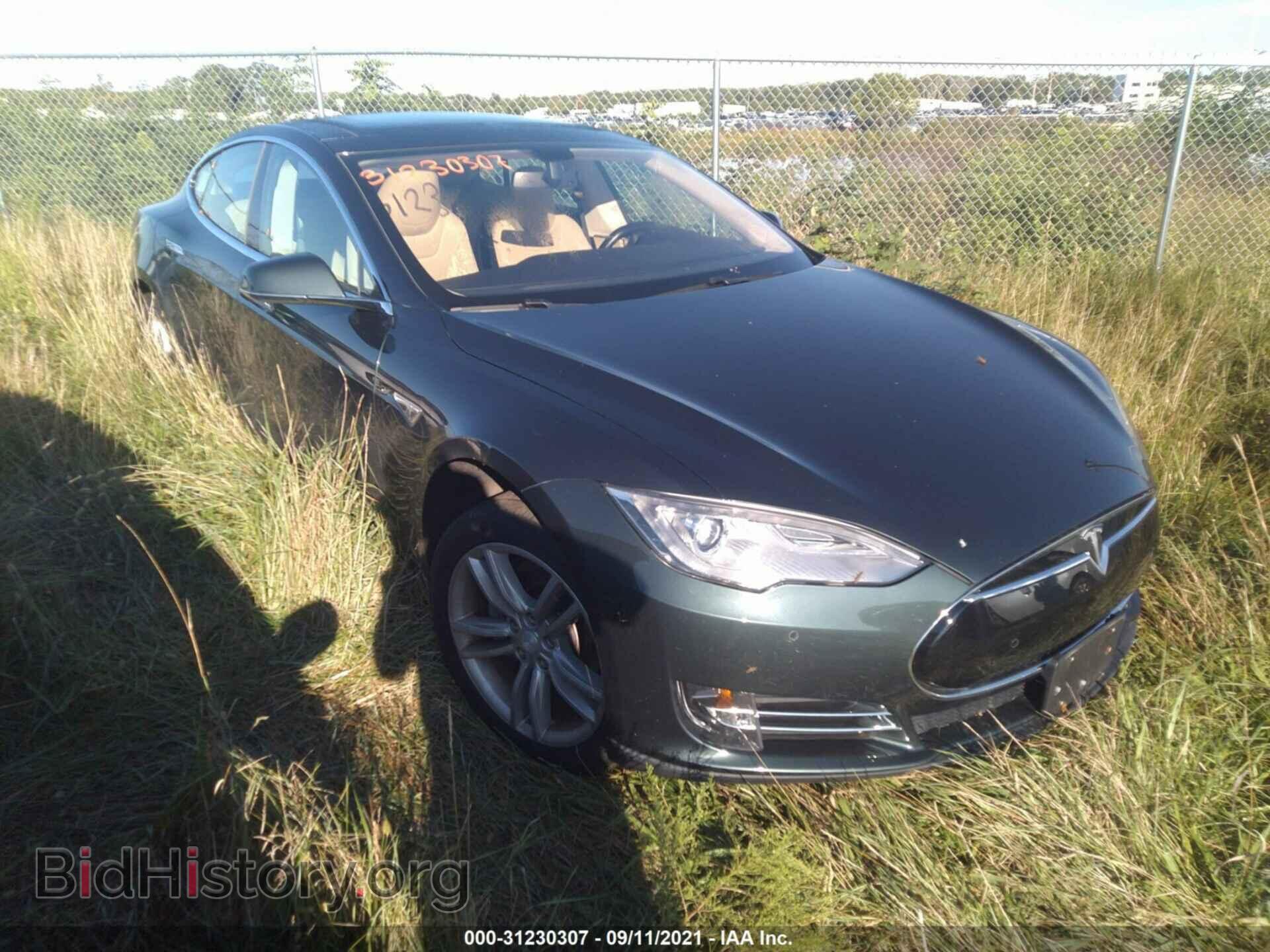 Photo 5YJSA1H11EFP42439 - TESLA MODEL S 2014