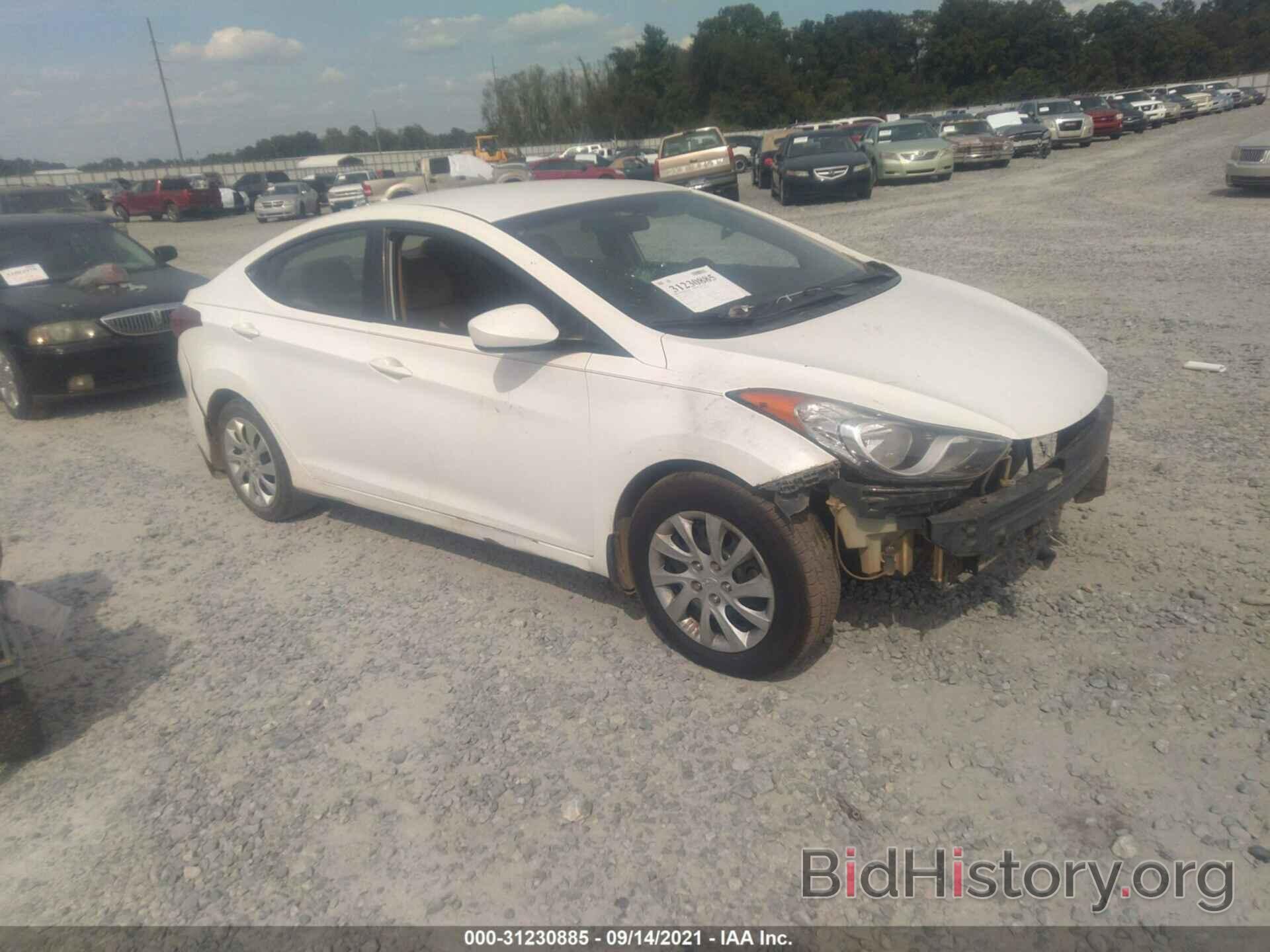 Фотография 5NPDH4AE1DH203452 - HYUNDAI ELANTRA 2013