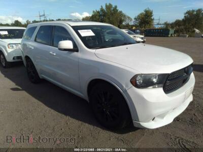 2013 Dodge DURANGO R/T, белый — VIN 1C4SDJCT0DC668586, IAAI