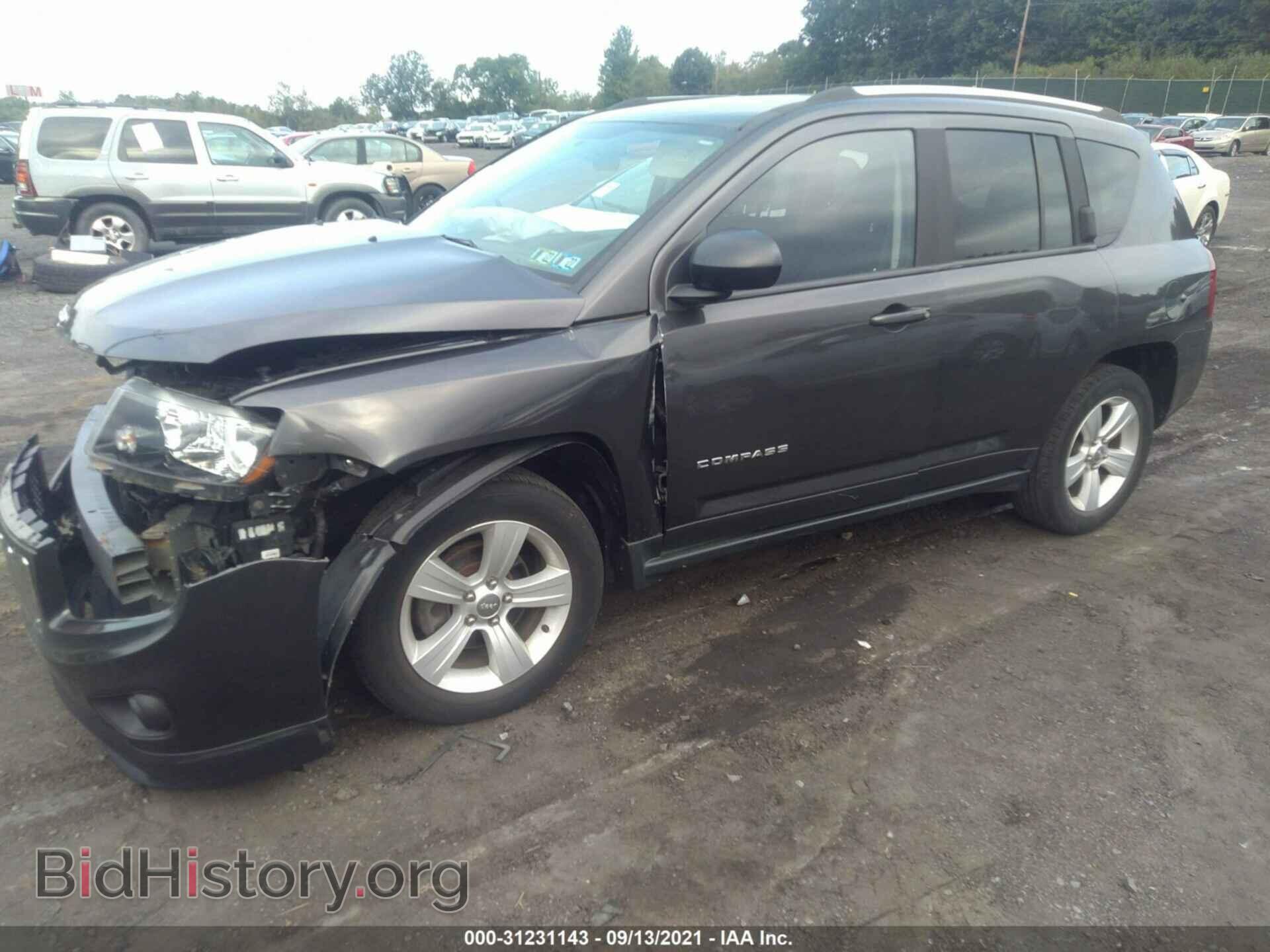 2014 JEEP COMPASS - VIN: 1C4NJDBB8ED842318 - Фото 2