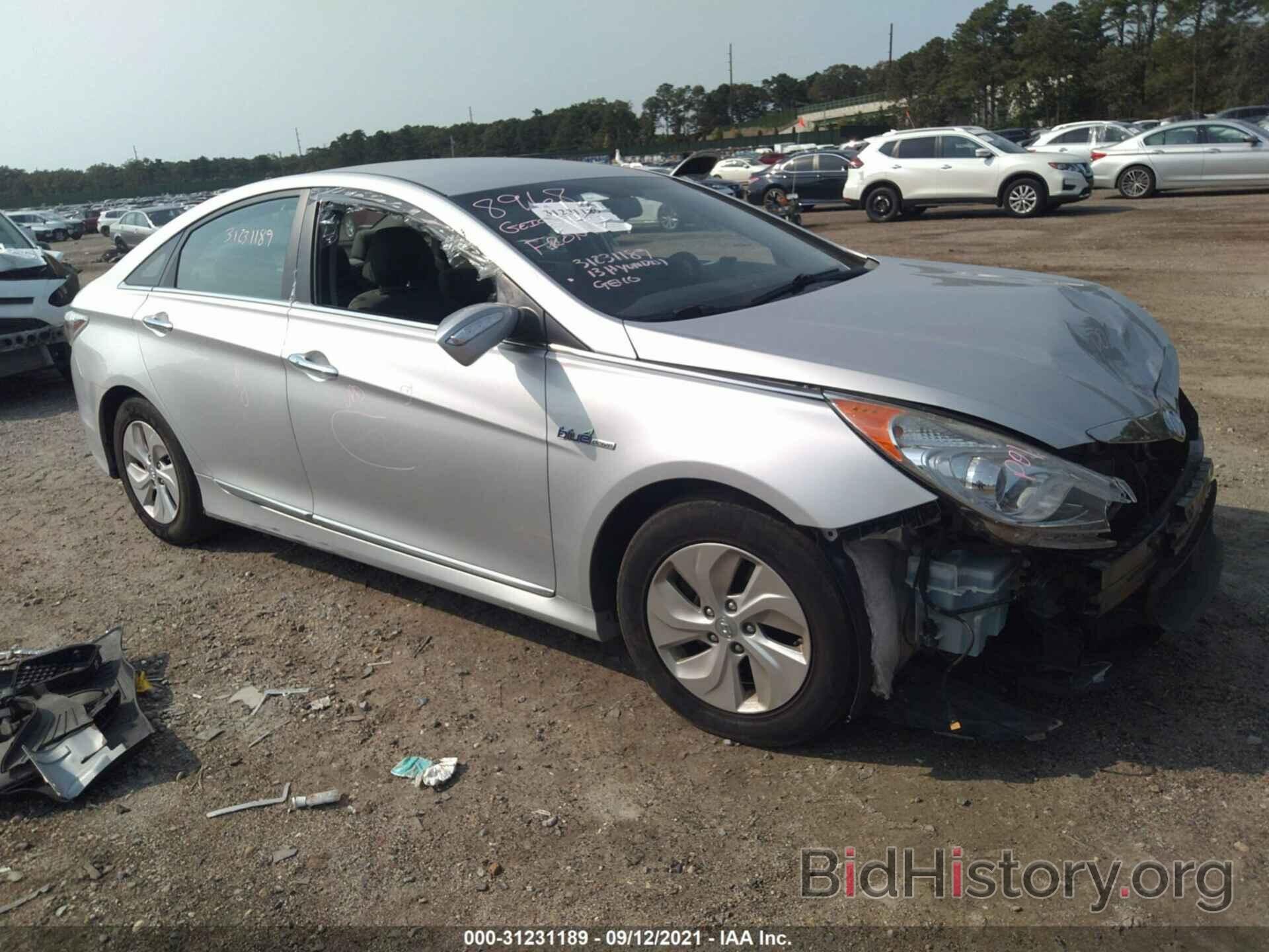 Photo KMHEC4A47DA095965 - HYUNDAI SONATA HYBRID 2013