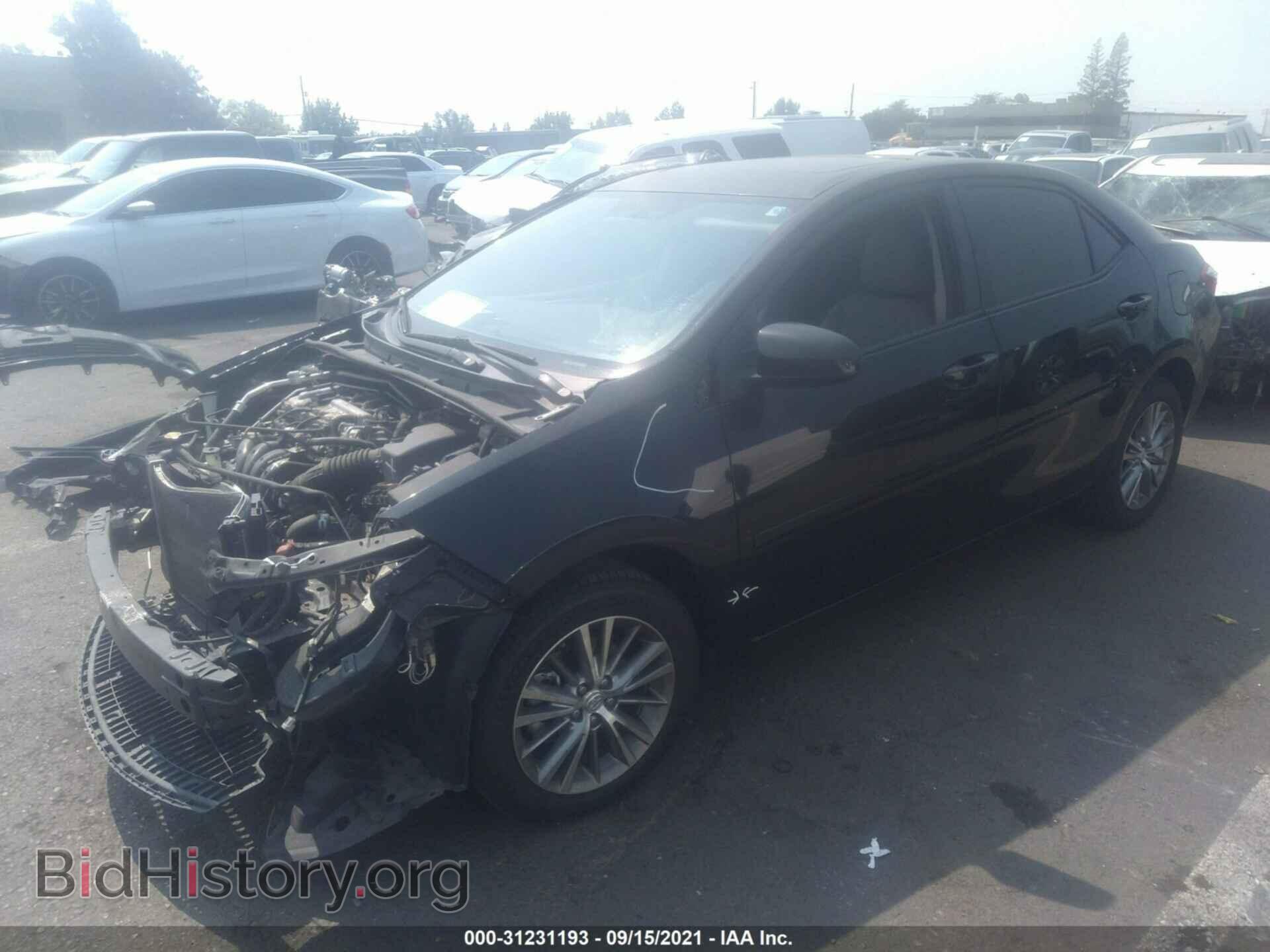 2014 TOYOTA COROLLA - VIN: 5YFBURHE6EP048116 - Фото 2