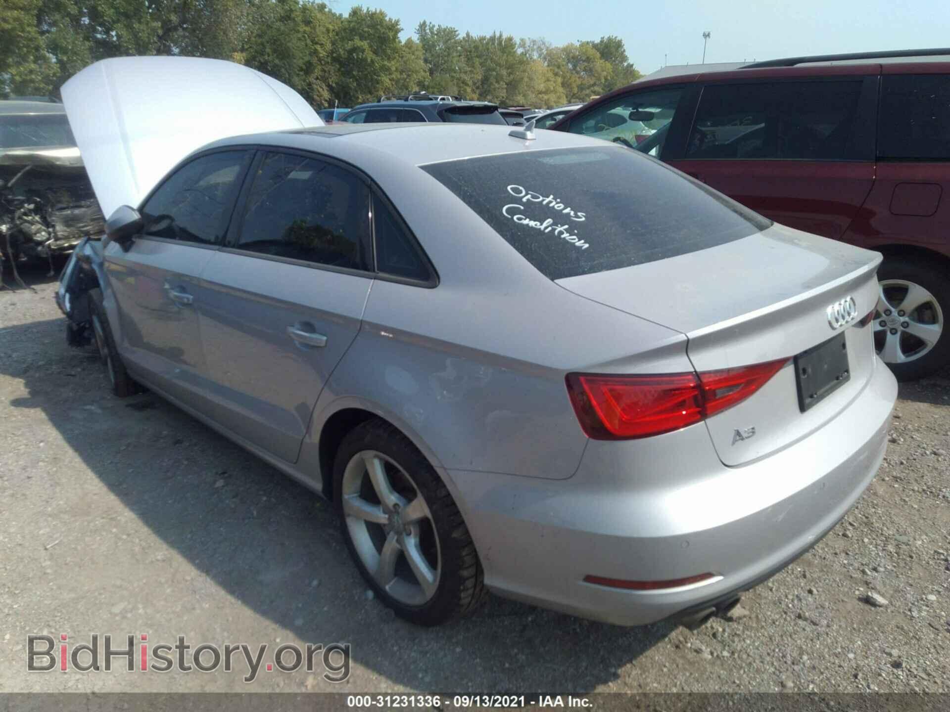 2016 AUDI A3 - VIN: WAUA7GFF4G1018328 - Фото 3