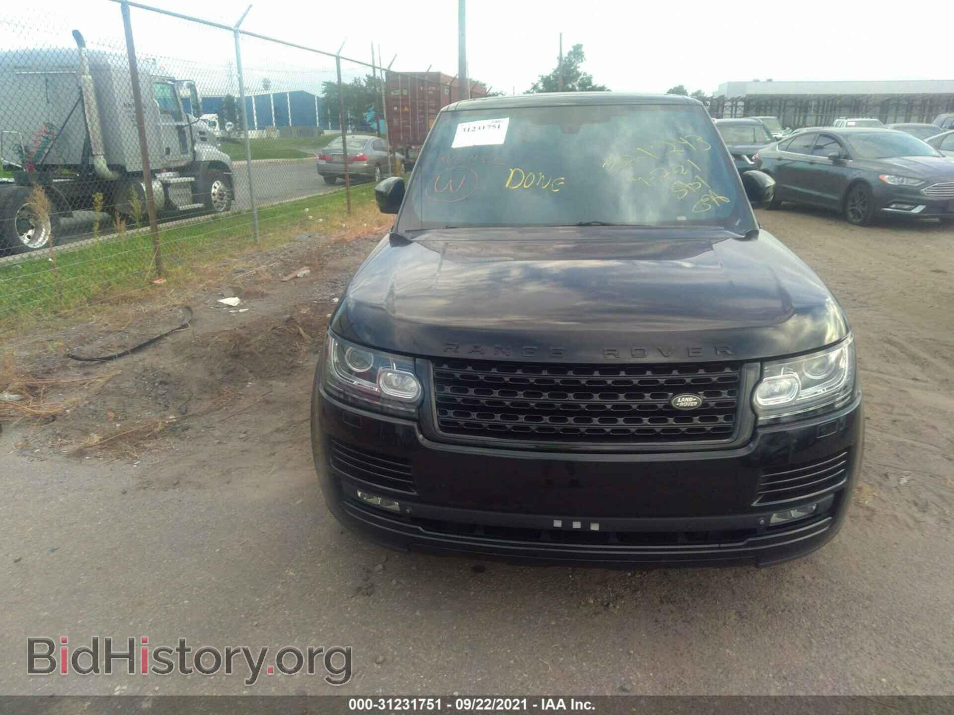 2015 LAND ROVER RANGE ROVER - VIN: SALGS3TFXFA197510 - Фото 6