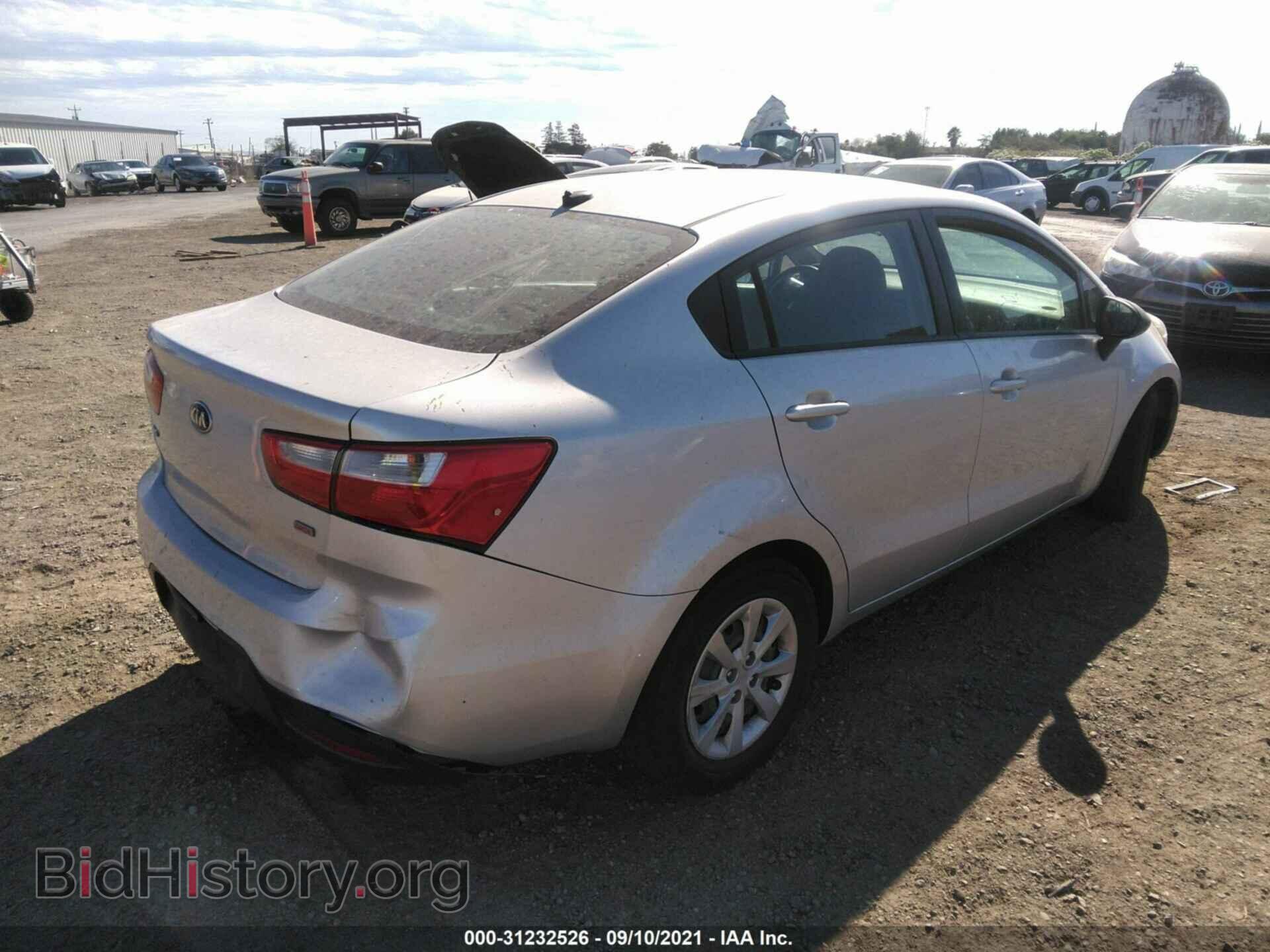 2015 KIA RIO - VIN: KNADM4A38F6460595 - Фото 4