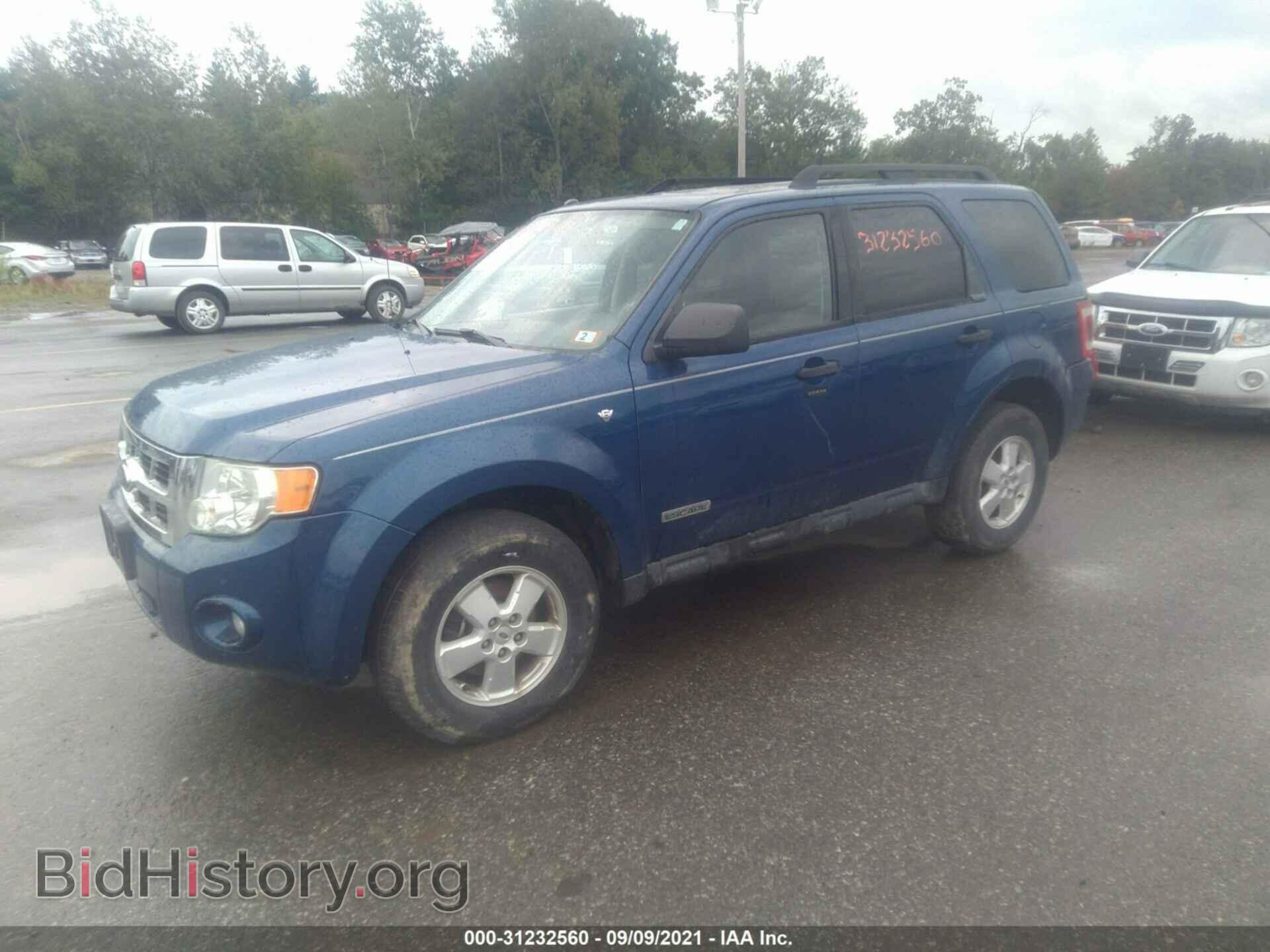 2008 FORD ESCAPE - VIN: 1FMCU93118KA51111 - Фото 2