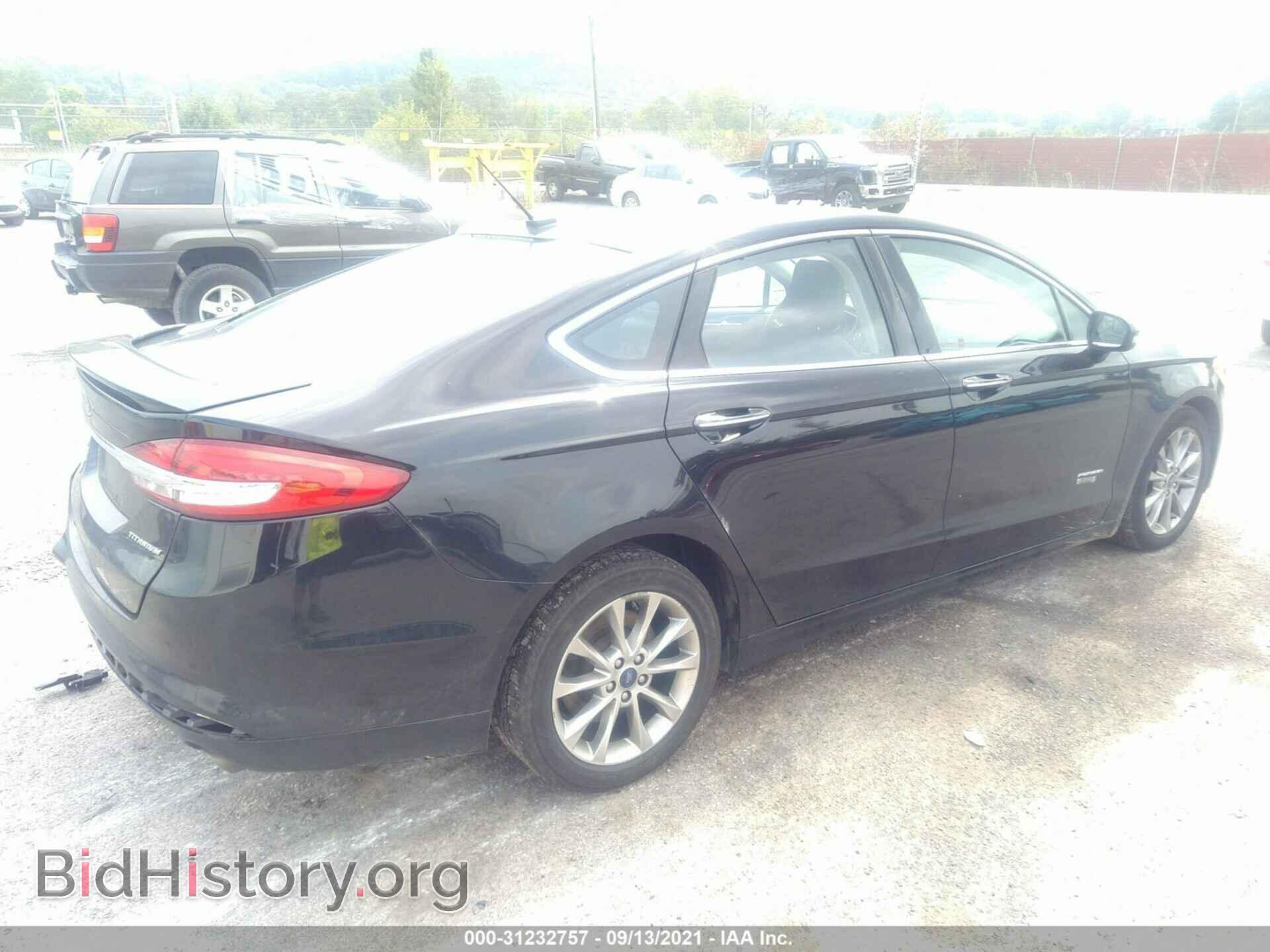 2017 FORD FUSION ENERGI - VIN: 3FA6P0SU0HR211237 - Photo 4