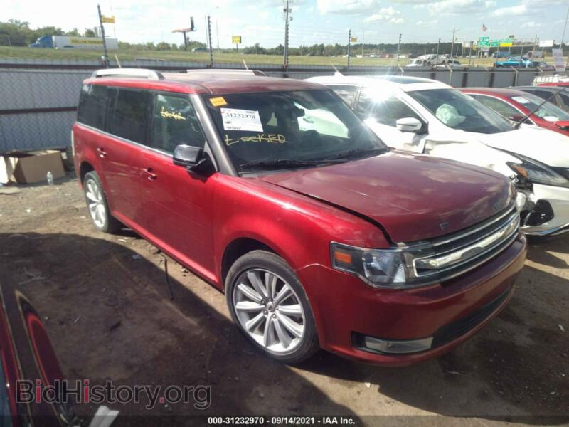 2013 Ford FLEX SEL (VIN 2FMGK5C88DBD22554) — фото 1 из 10, IAAI, повреждение: угон
