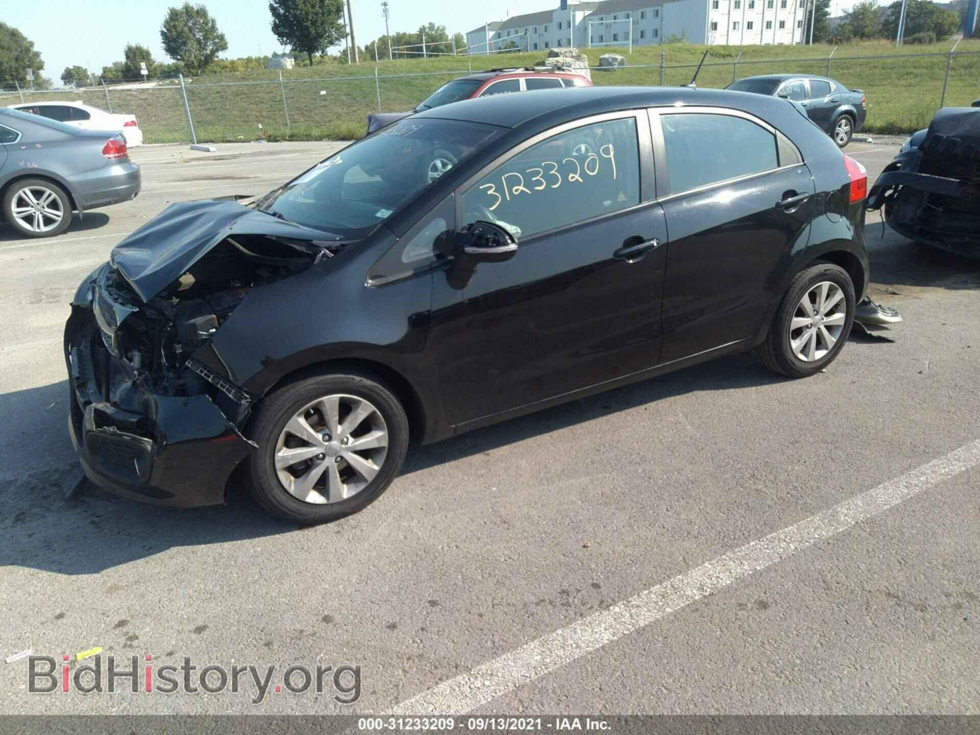 2013 KIA RIO - VIN: KNADN5A34D6240211 - Photo 2