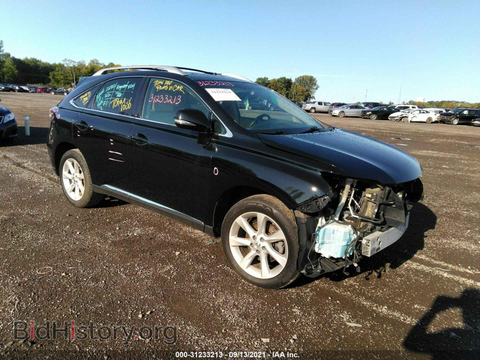 Photo 2T2BK1BA5BC098655 - LEXUS RX 350 2011