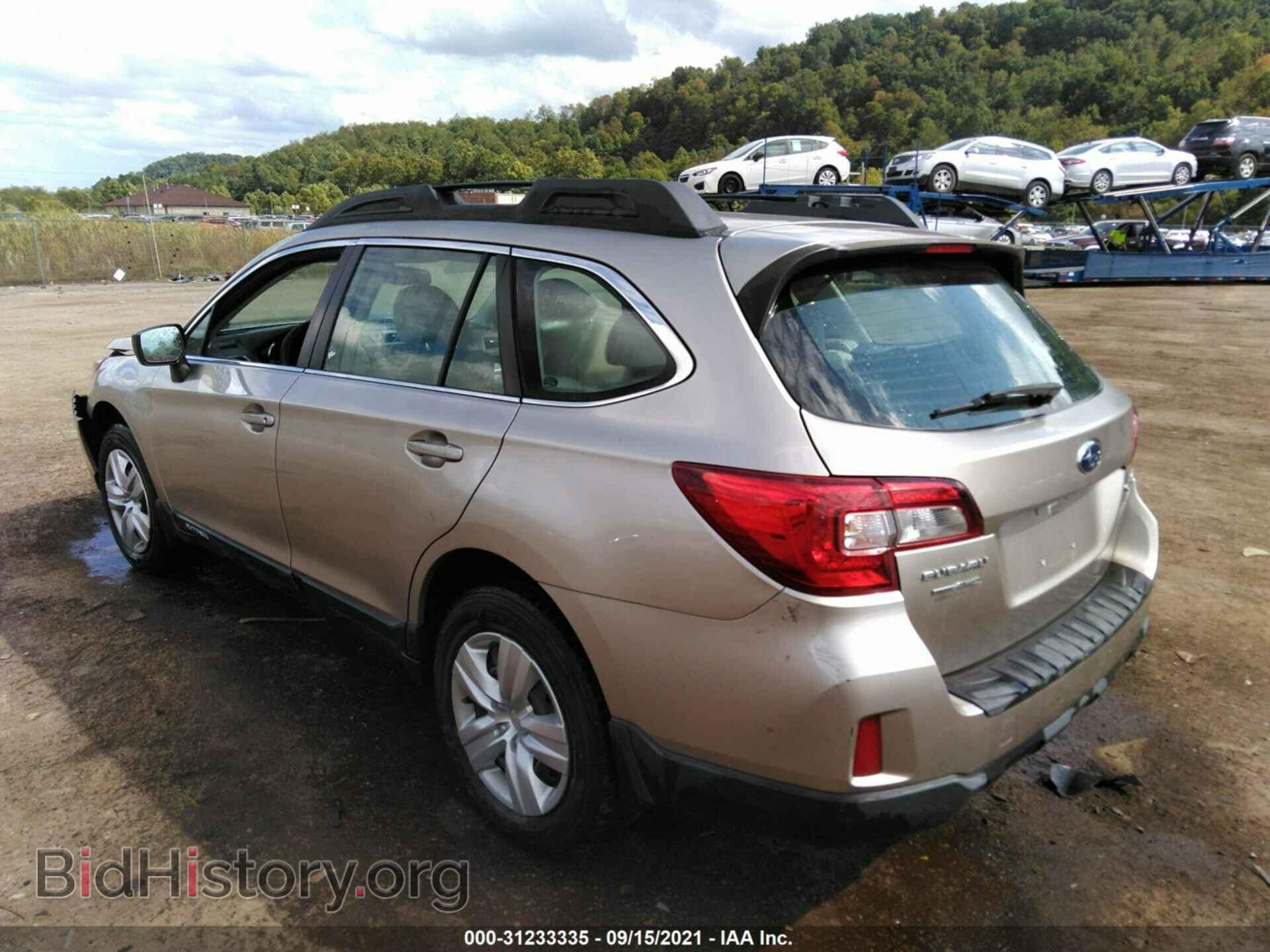 2015 SUBARU OUTBACK - VIN: 4S4BSAAC9F3250096 - Фото 3