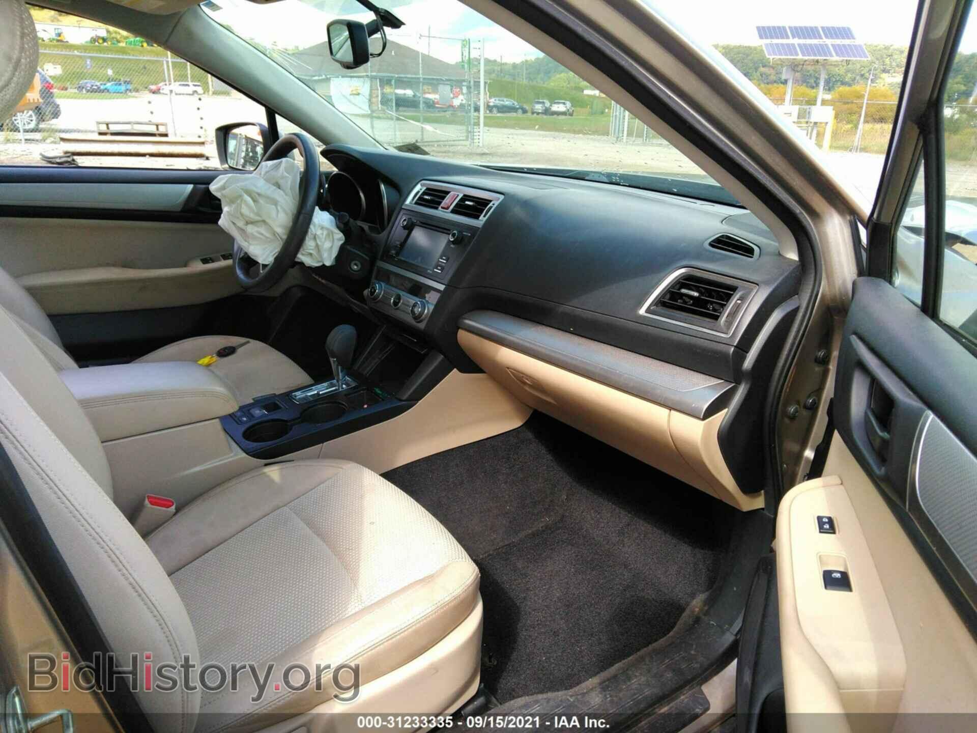 2015 SUBARU OUTBACK - VIN: 4S4BSAAC9F3250096 - Фото 5
