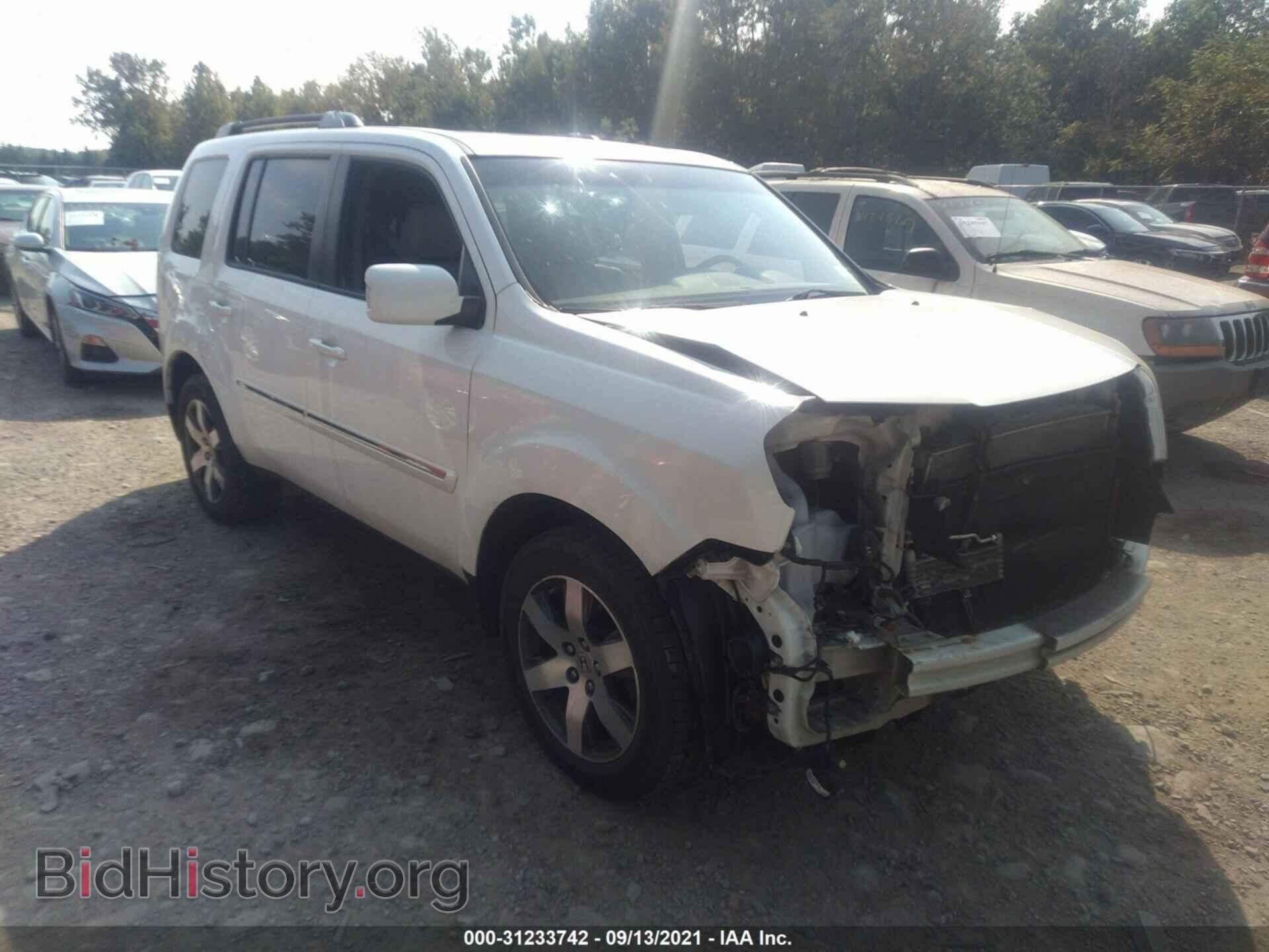 Фотография 5FNYF4H91CB077090 - HONDA PILOT 2012