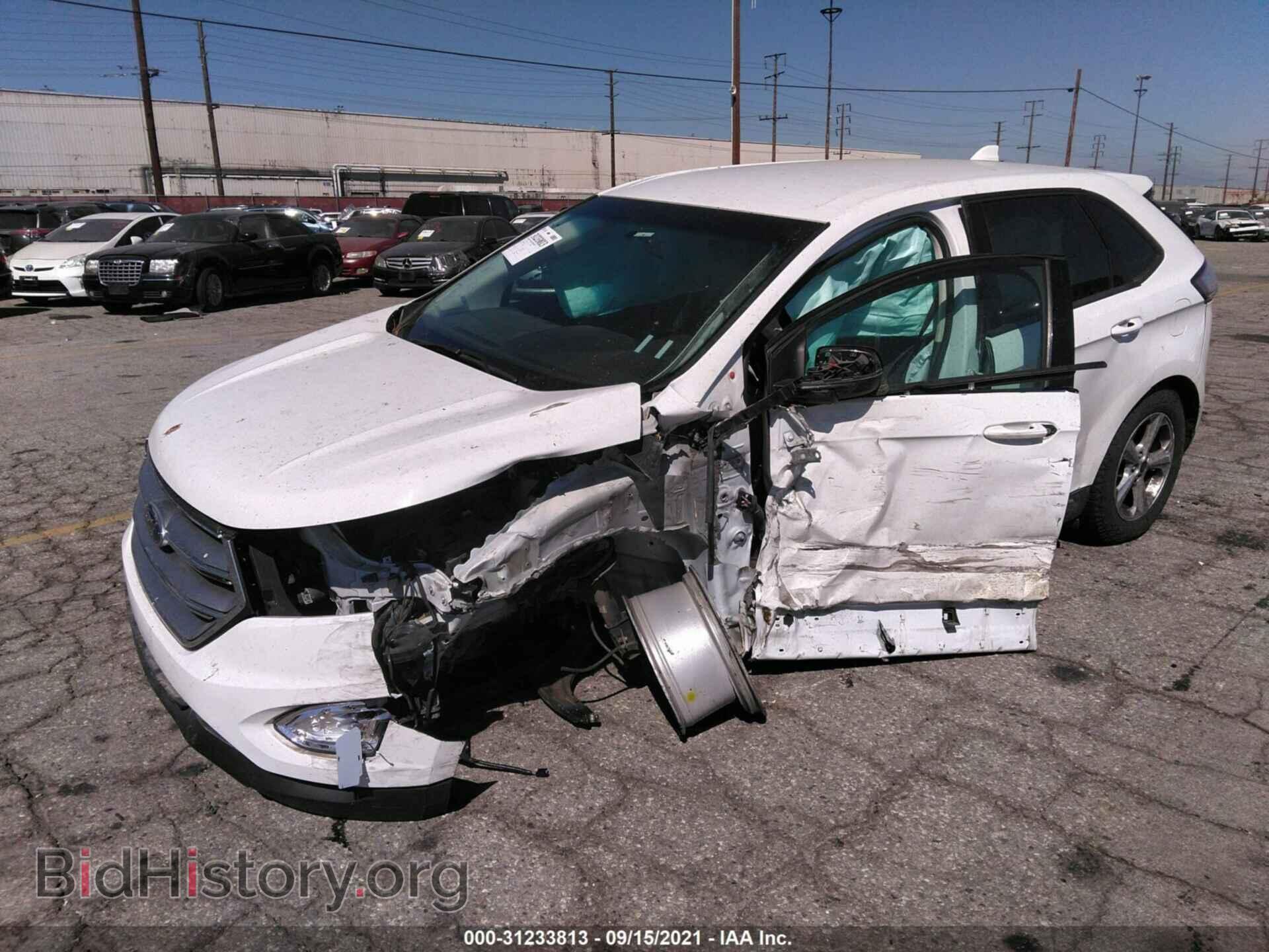 2015 FORD EDGE - VIN: 2FMTK4G97FBC15042 - Фото 2