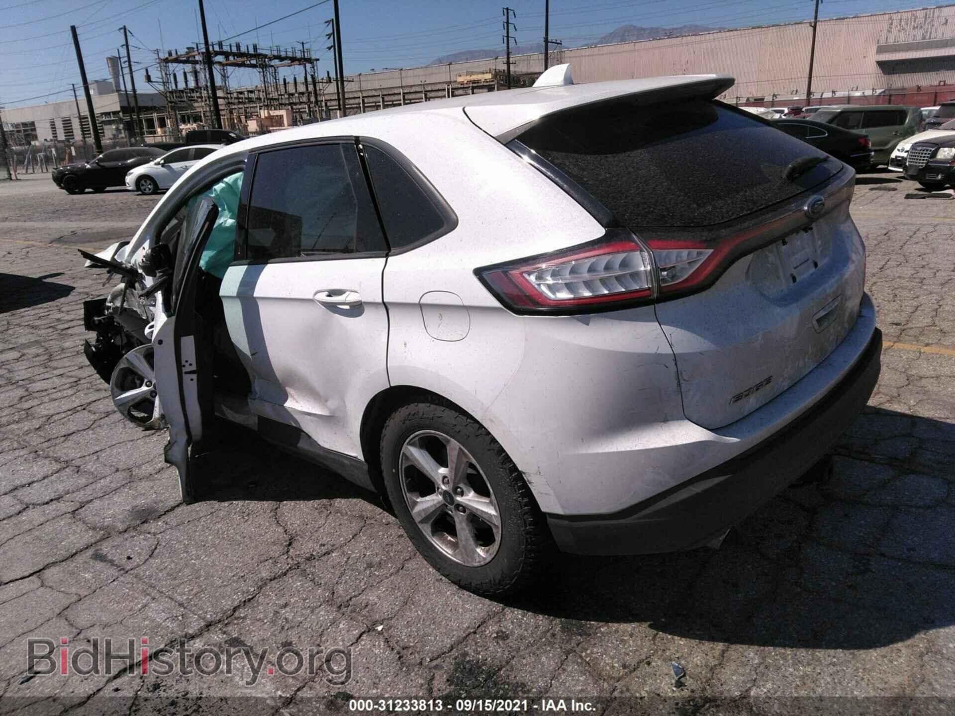 2015 FORD EDGE - VIN: 2FMTK4G97FBC15042 - Фото 3