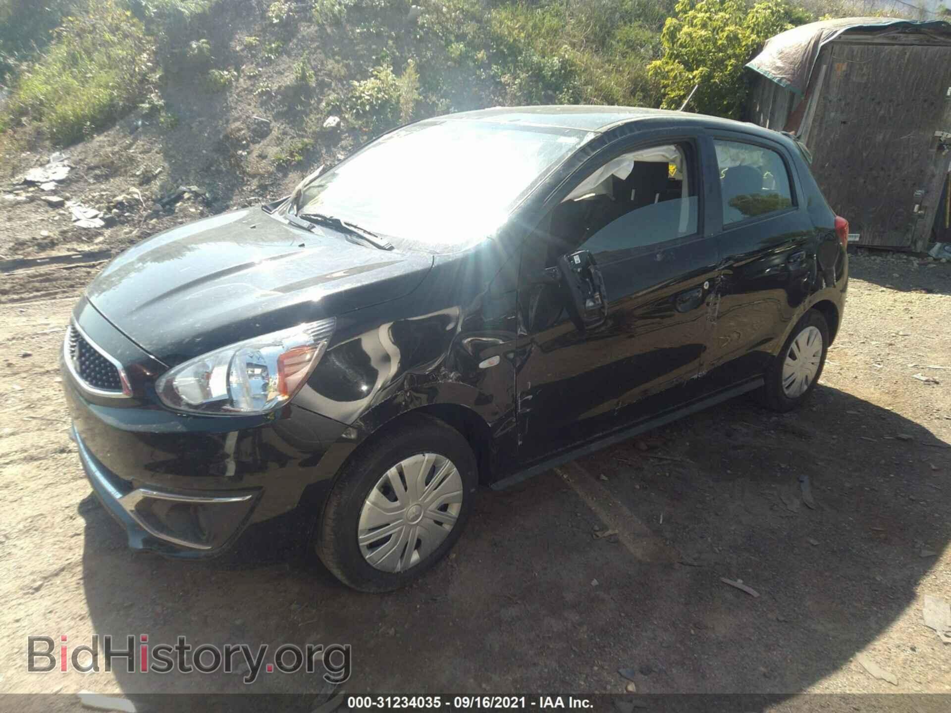 2019 MITSUBISHI MIRAGE - VIN: ML32A3HJ5KH014682 - Фото 2