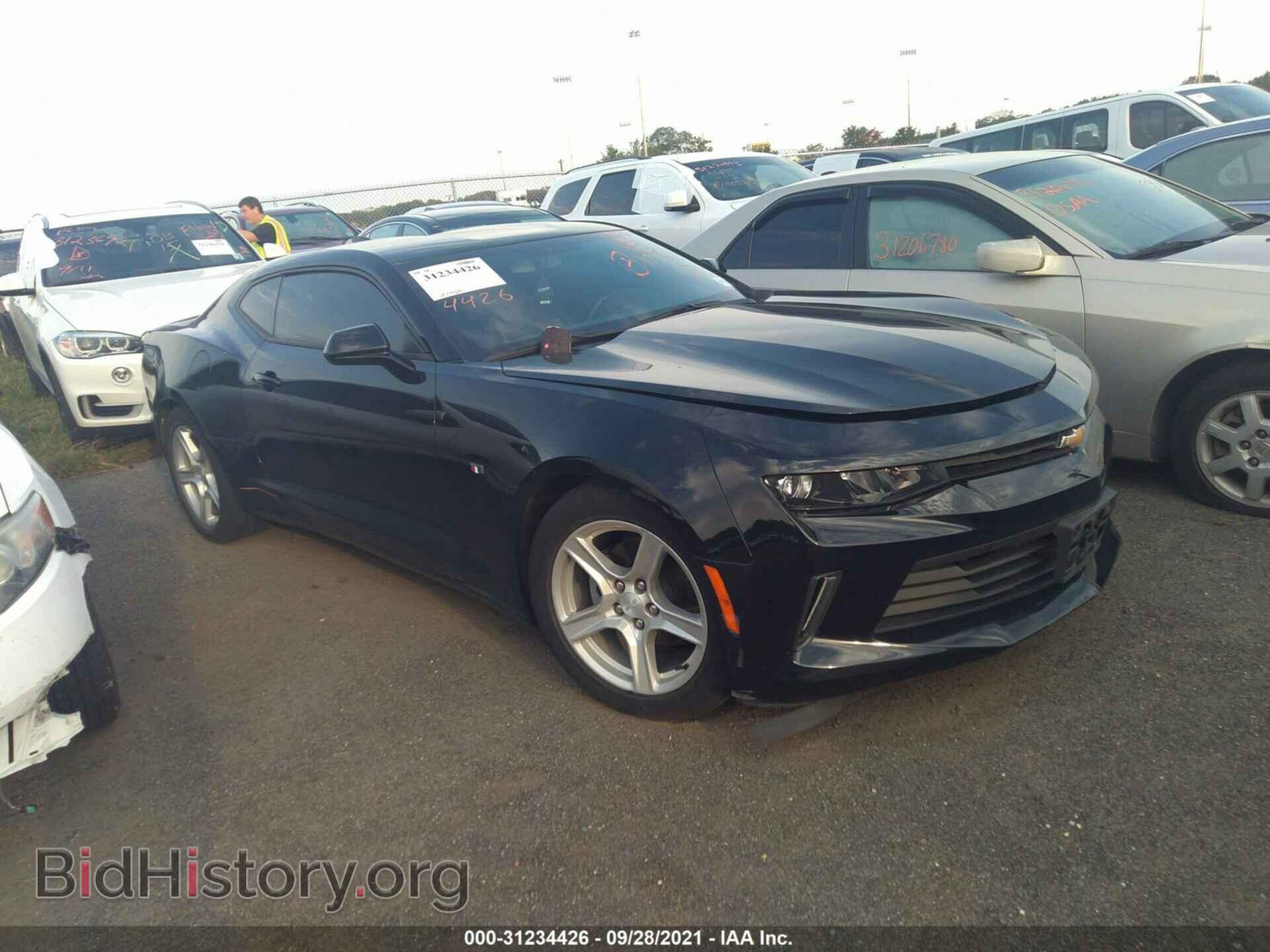 Photo 1G1FB1RX2J0177637 - CHEVROLET CAMARO 2018