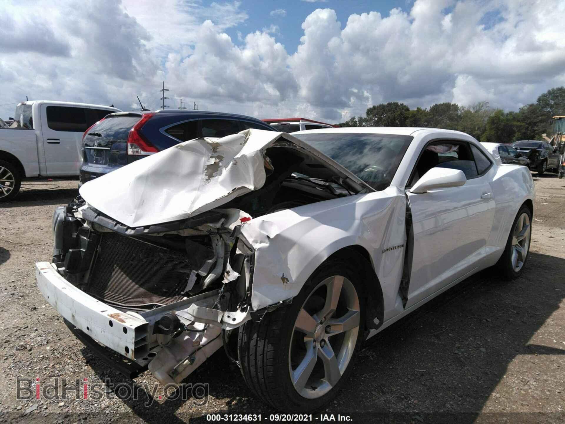 2013 CHEVROLET CAMARO - VIN: 2G1FC1E38D9199555 - Фото 2