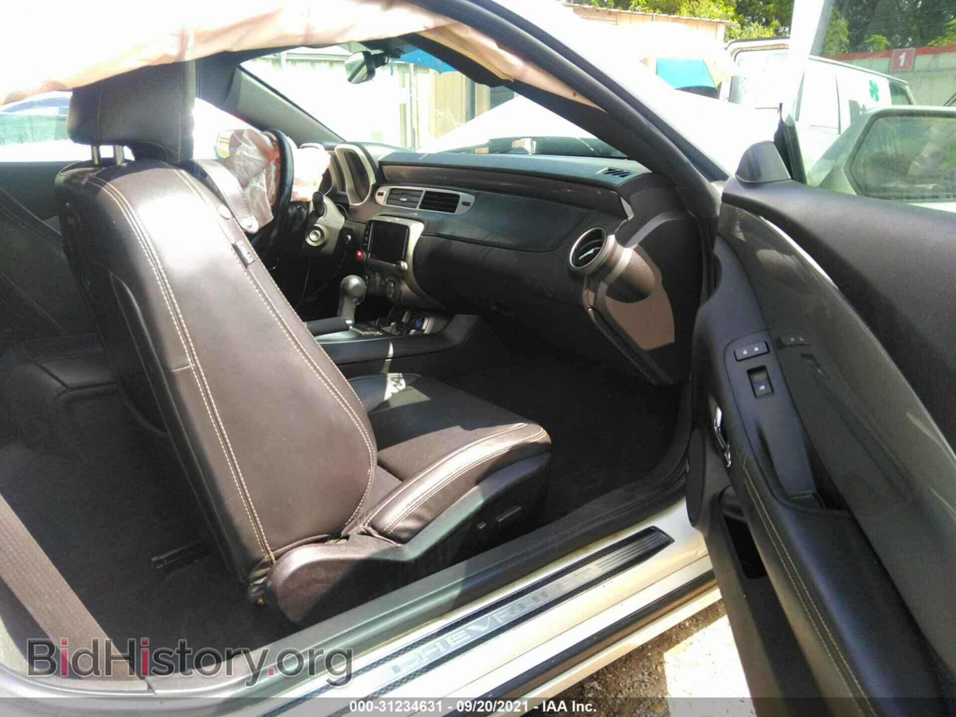 2013 CHEVROLET CAMARO - VIN: 2G1FC1E38D9199555 - Фото 5
