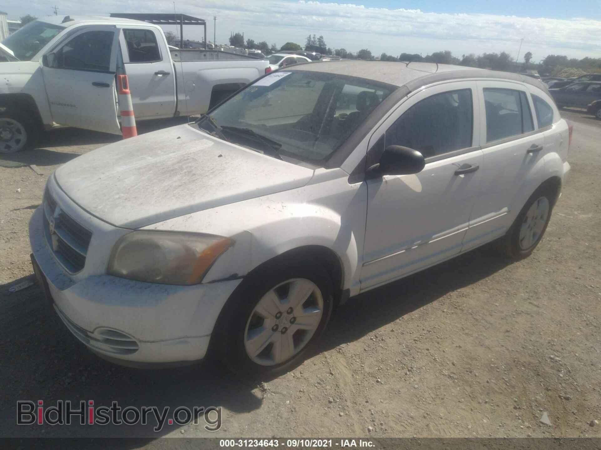 2007 DODGE CALIBER - VIN: 1B3HB48B57D520676 - Фото 2