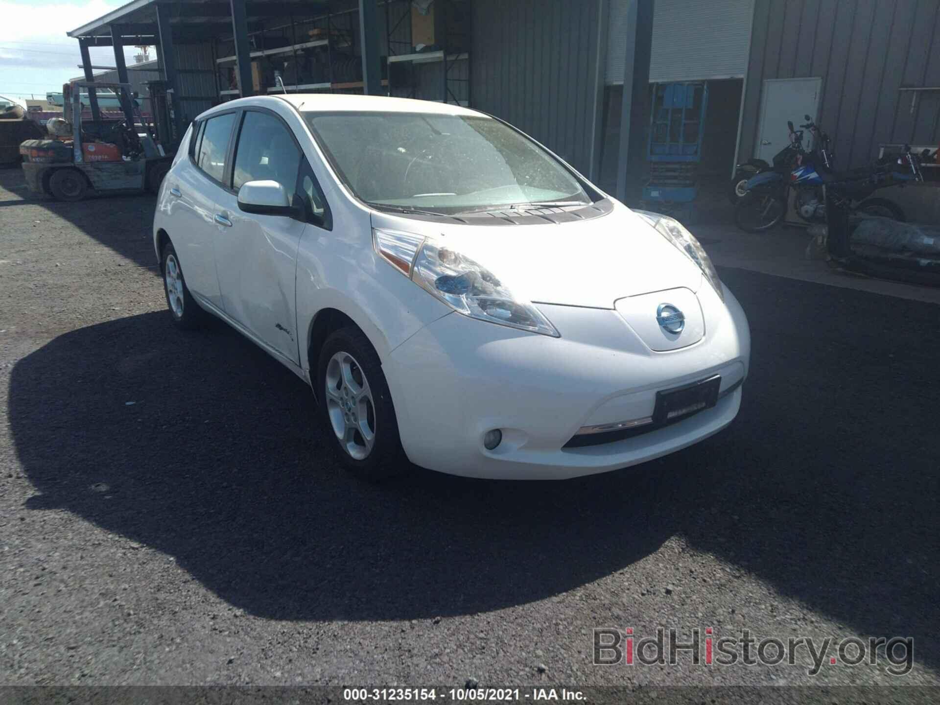 Photo 1N4AZ0CP0DC402839 - NISSAN LEAF 2013