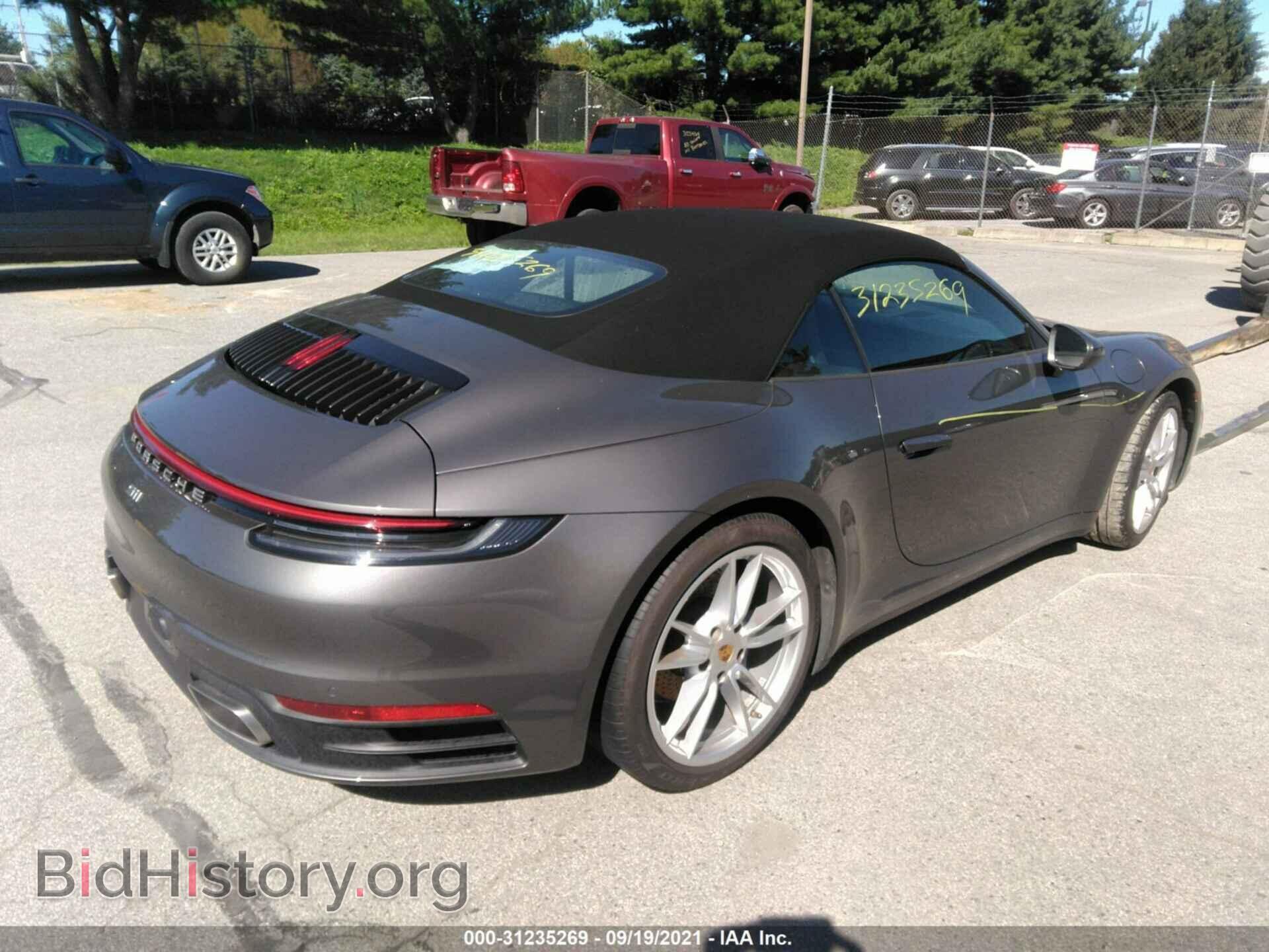 2020 PORSCHE 911 - VIN: WP0CA2A97LS251836 - Фото 4
