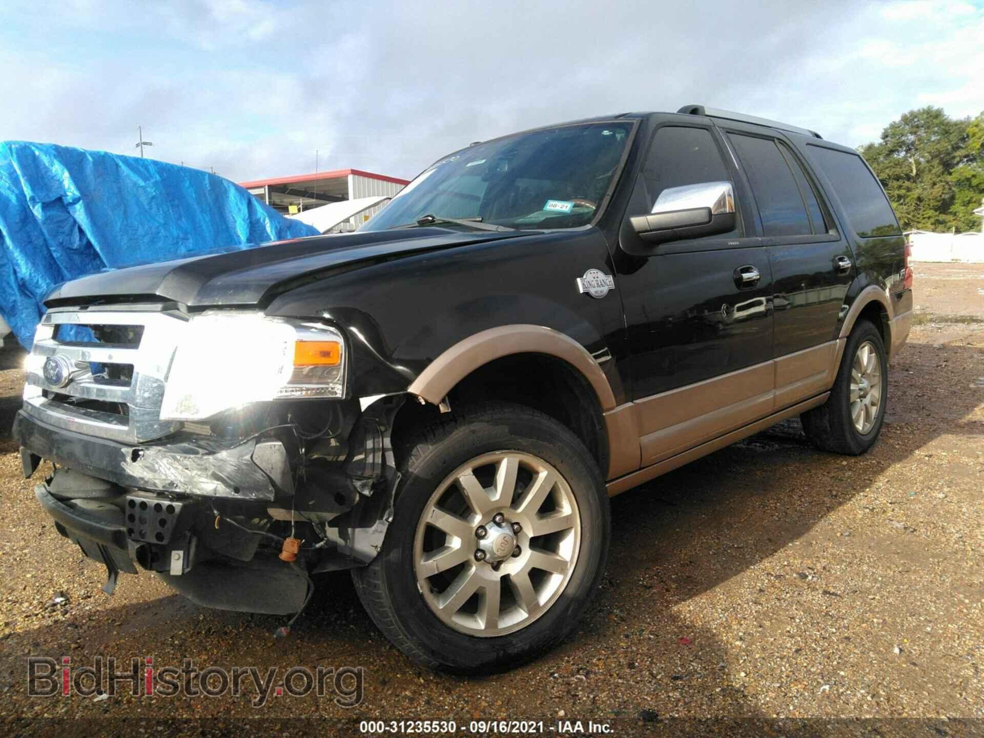 2014 FORD EXPEDITION - VIN: 1FMJU1H52EEF22987 - Фото 2