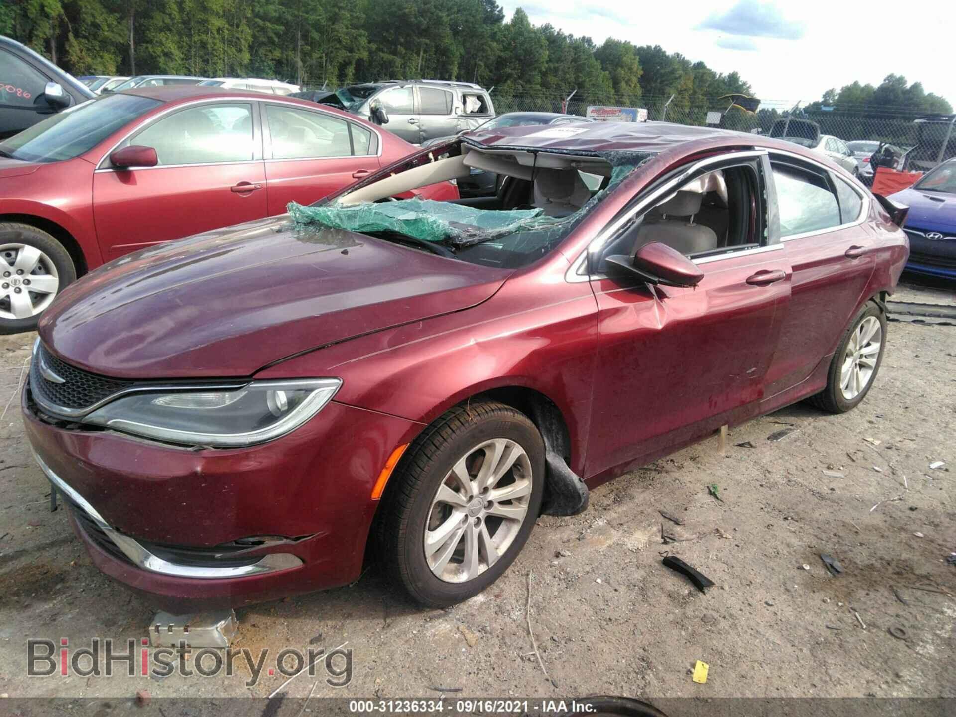 2016 CHRYSLER 200 - VIN: 1C3CCCAB9GN144234 - Фото 2