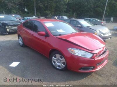 2013 Dodge DART Aero, красный — VIN 1C3CDFAHXDD312712, IAAI