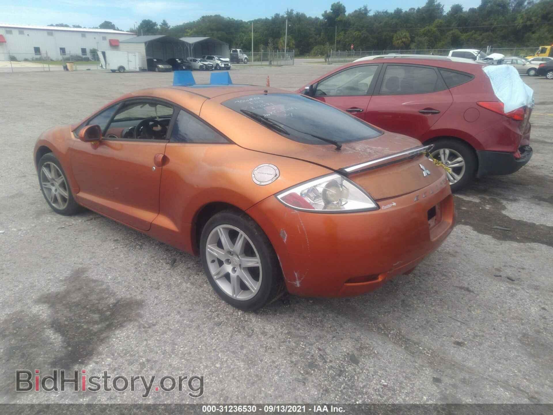 2006 MITSUBISHI ECLIPSE - VIN: 4A3AK34T96E025573 - Фото 3