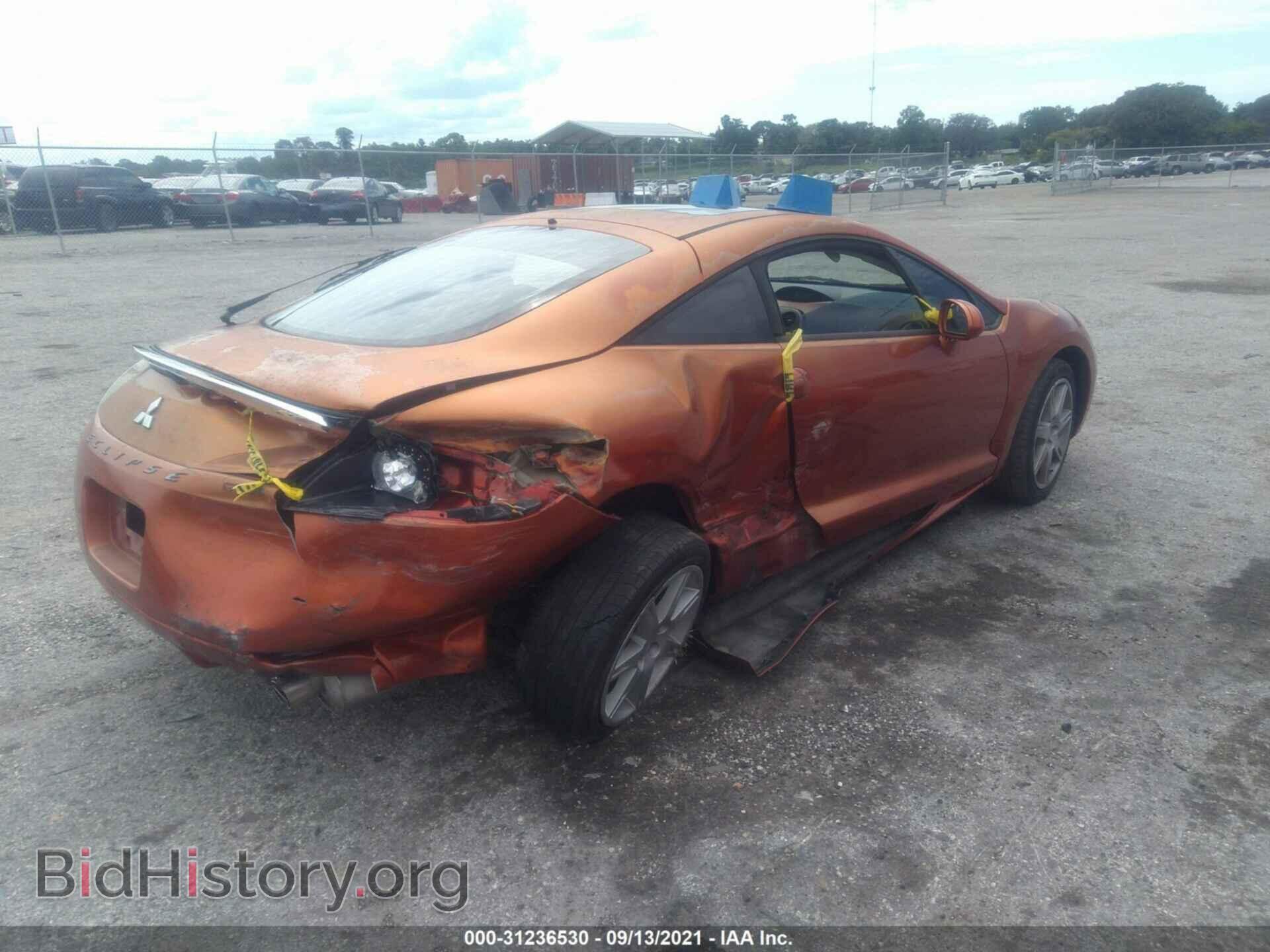 2006 MITSUBISHI ECLIPSE - VIN: 4A3AK34T96E025573 - Фото 4
