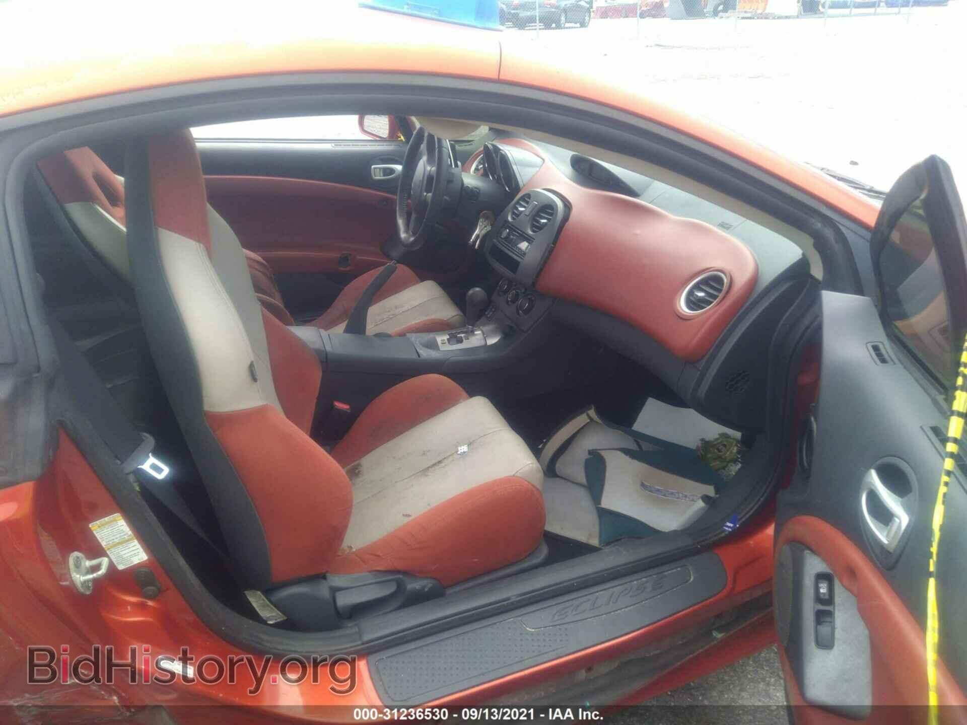 2006 MITSUBISHI ECLIPSE - VIN: 4A3AK34T96E025573 - Фото 5