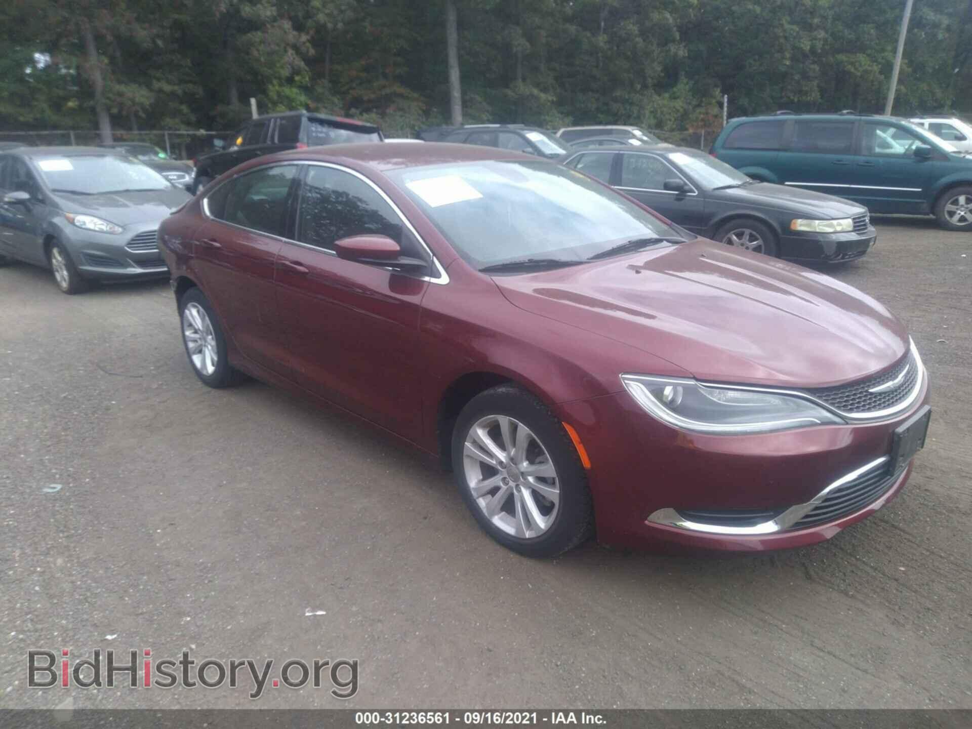 Фотография 1C3CCCAB5GN149558 - CHRYSLER 200 2016