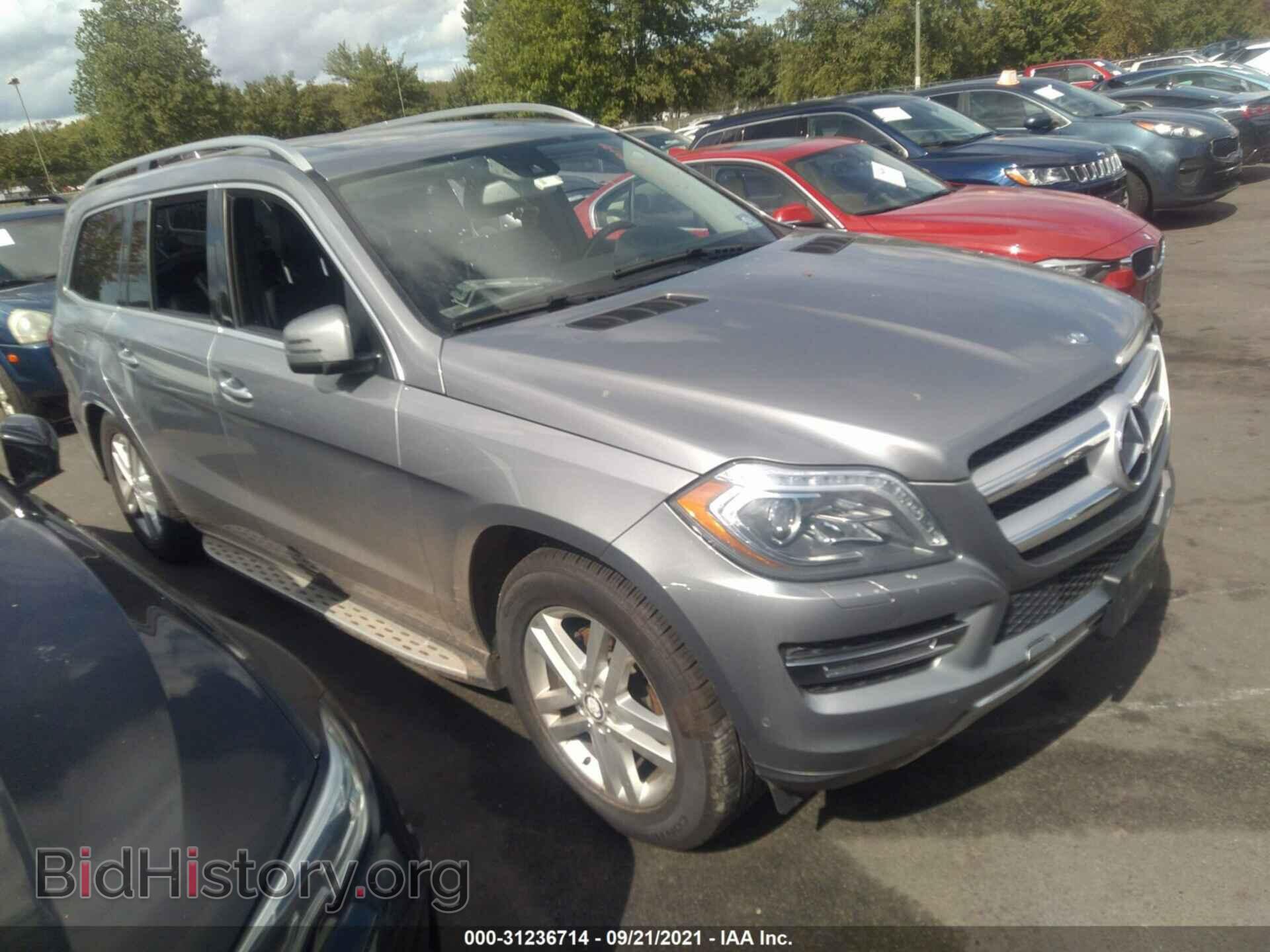 Photo 4JGDF7CE7EA393296 - MERCEDES-BENZ GL-CLASS 2014