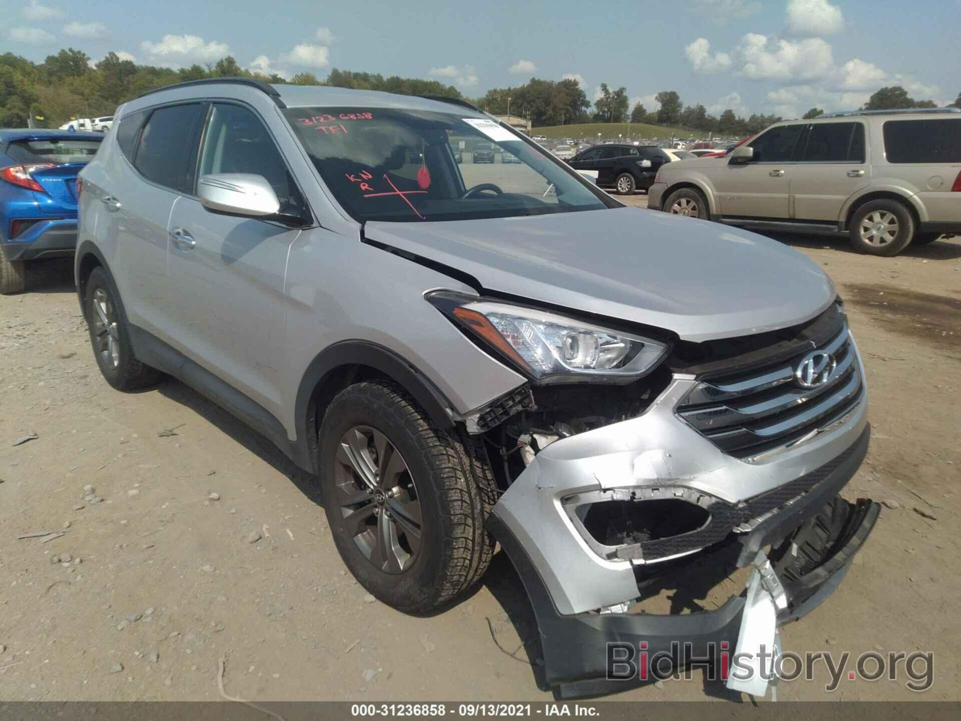 Photo 5XYZU3LB5DG115302 - HYUNDAI SANTA FE 2013