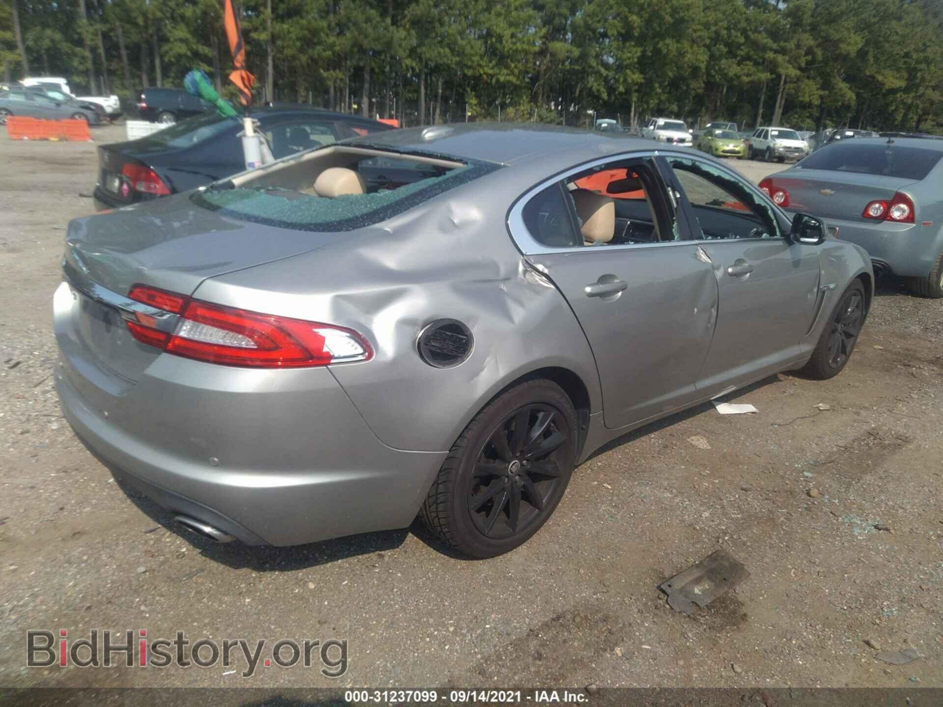 2012 JAGUAR XF - VIN: SAJWA0FBXCLS49099 - Фото 4