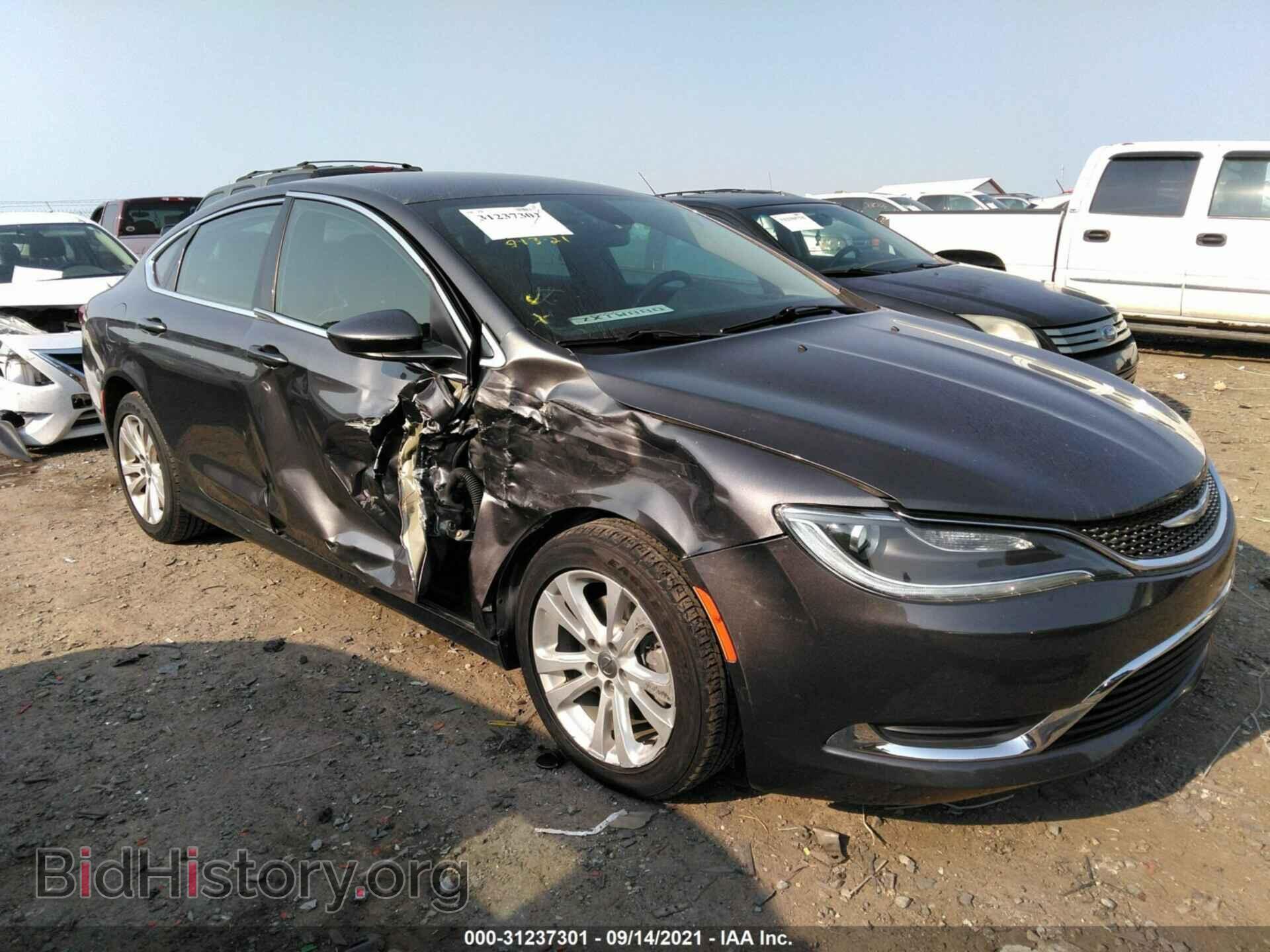 Фотография 1C3CCCAB3GN166293 - CHRYSLER 200 2016