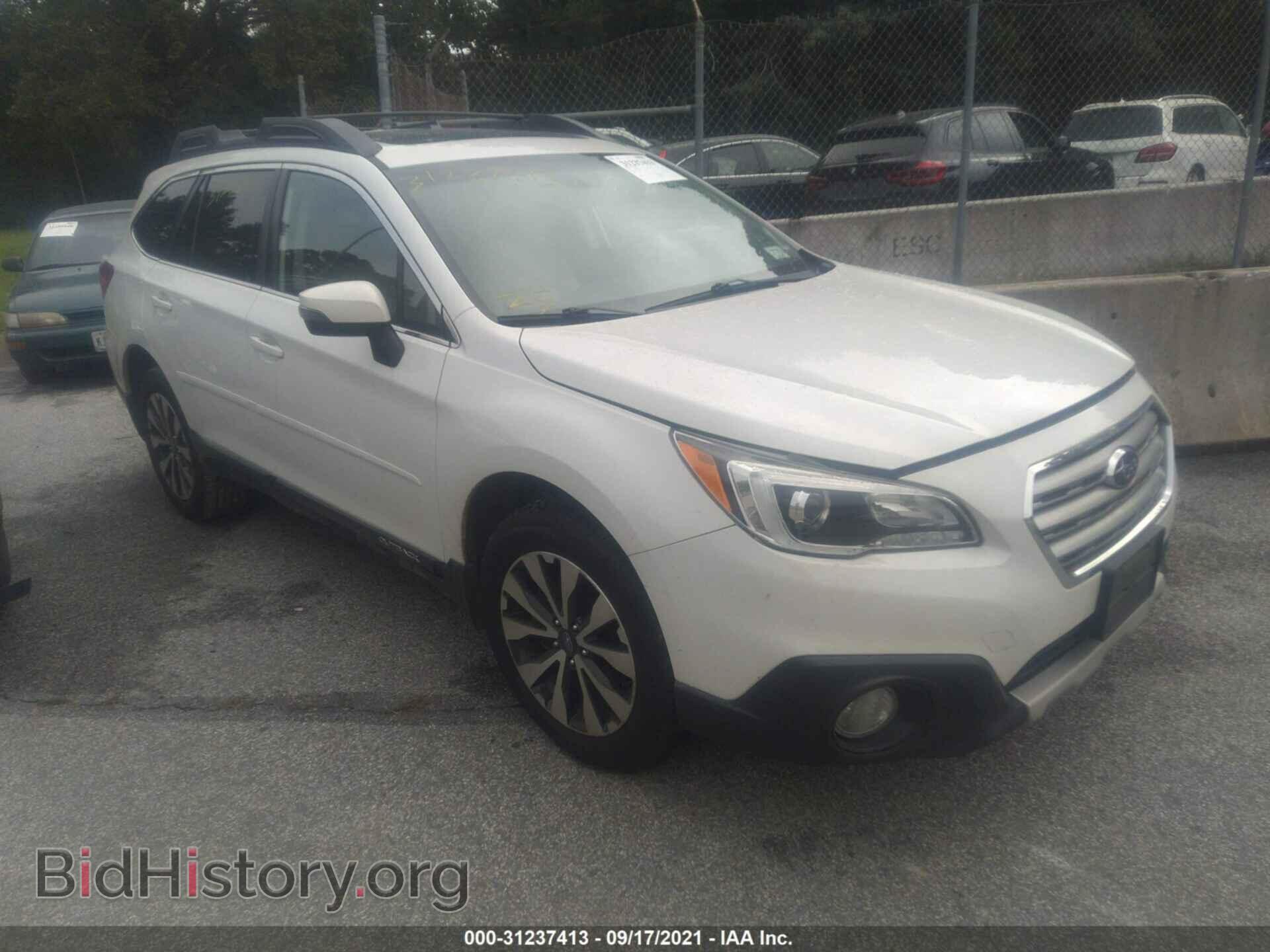 Фотография 4S4BSENC4F3333937 - SUBARU OUTBACK 2015