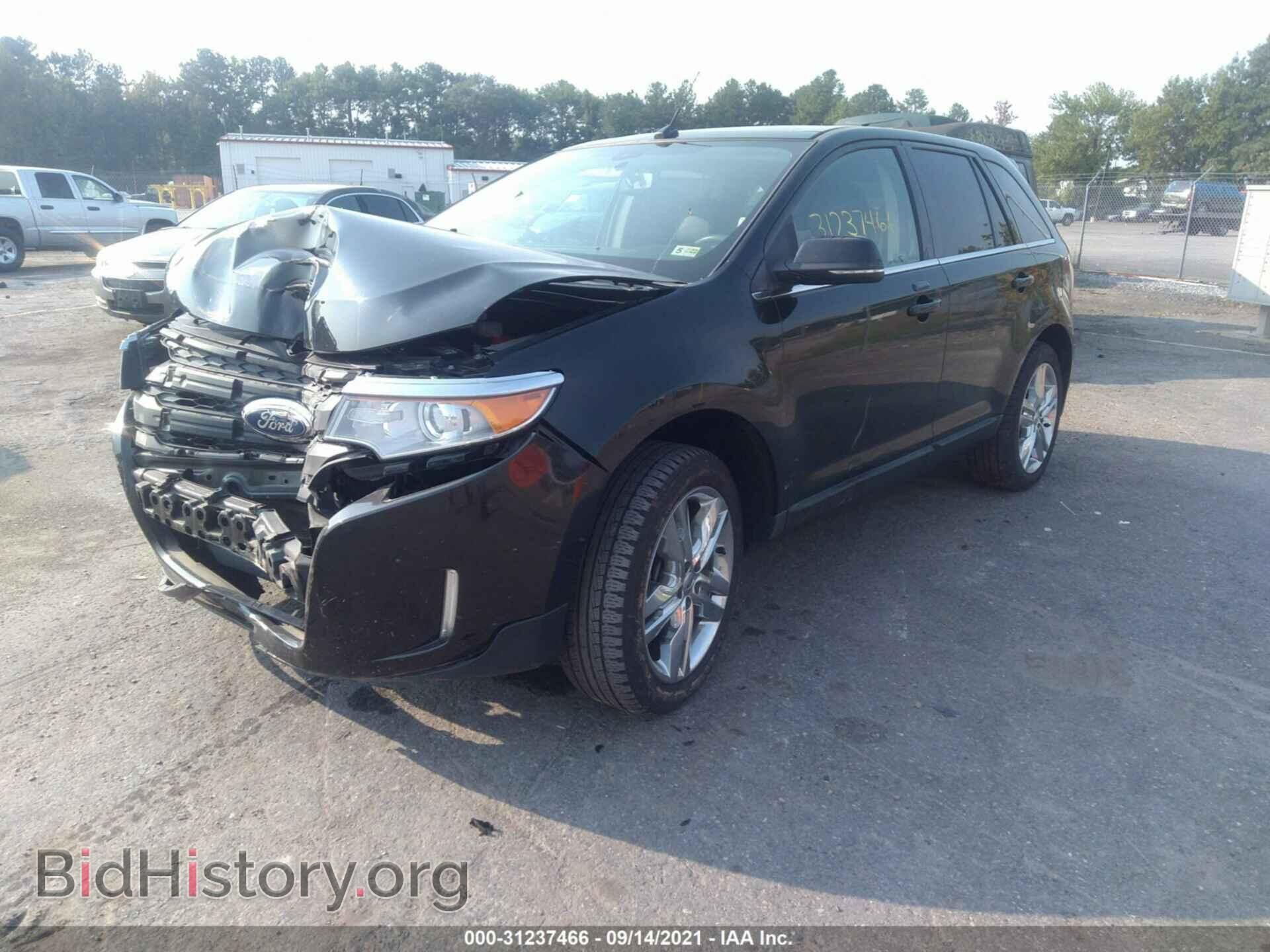 2014 FORD EDGE - VIN: 2FMDK4KC2EBB19129 - Фото 2