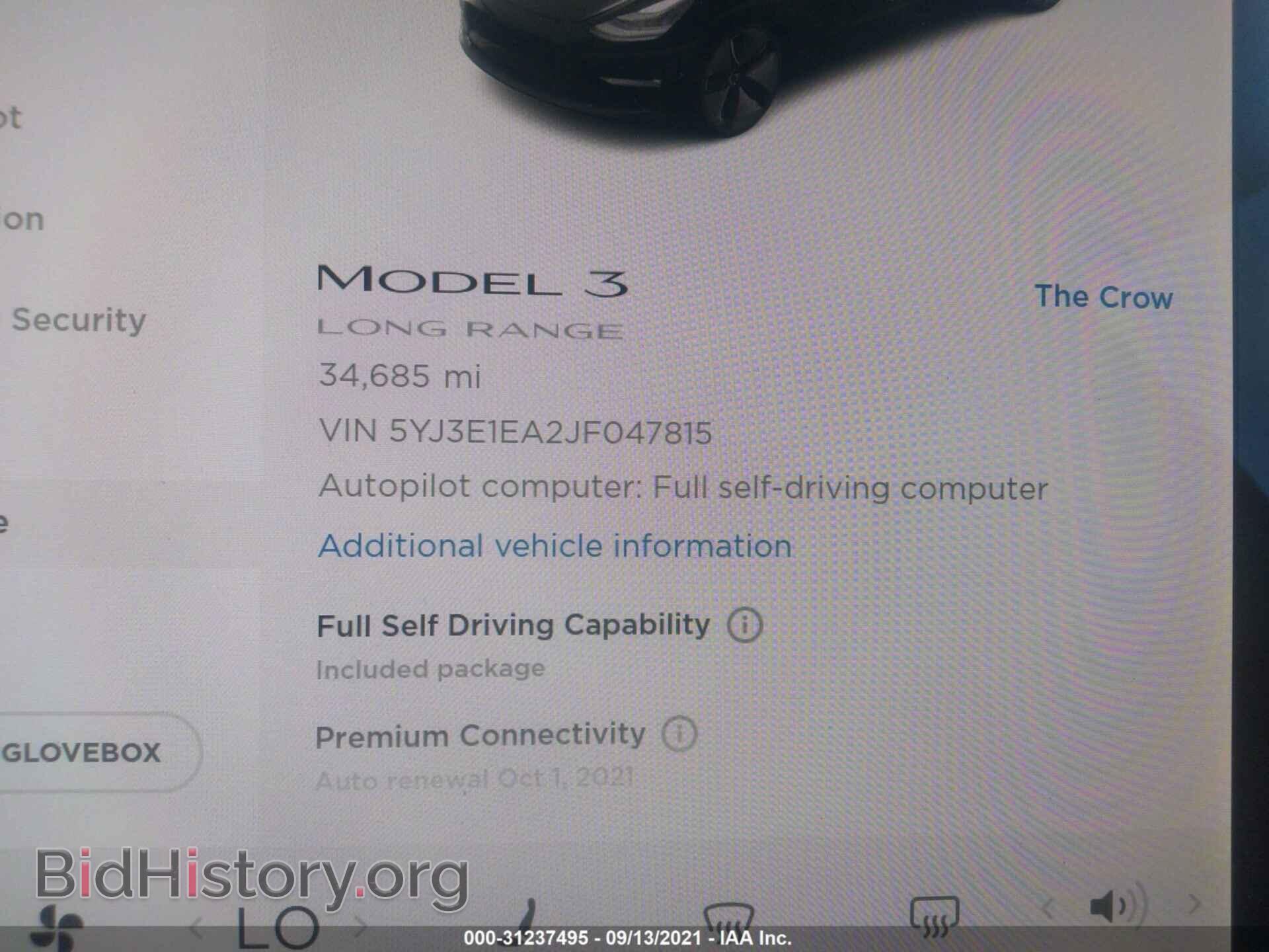 2018 TESLA MODEL 3 - VIN: 5YJ3E1EA2JF047815 - Photo 7