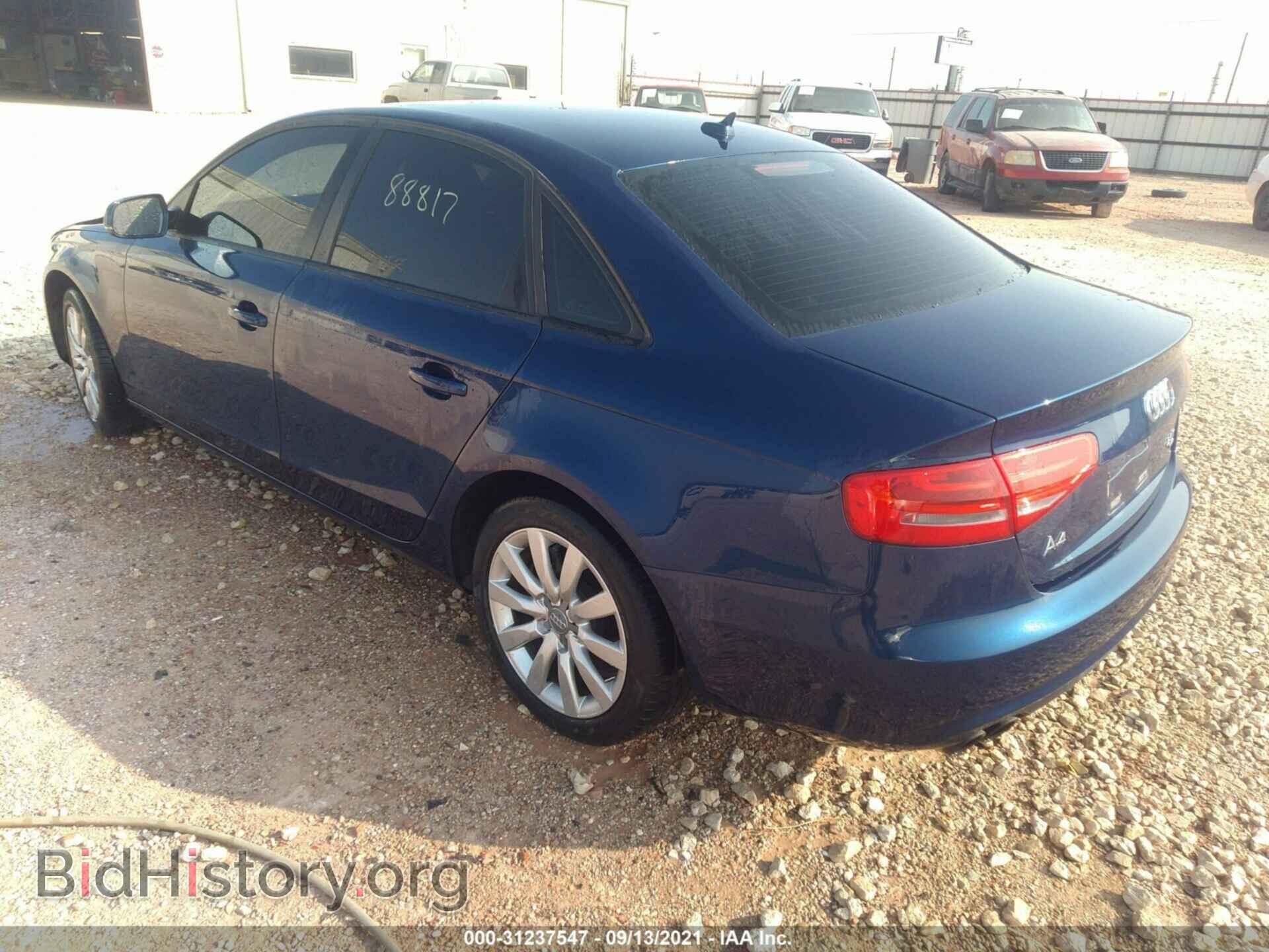 2014 AUDI A4 - VIN: WAUBFAFL1EN002829 - Photo 3