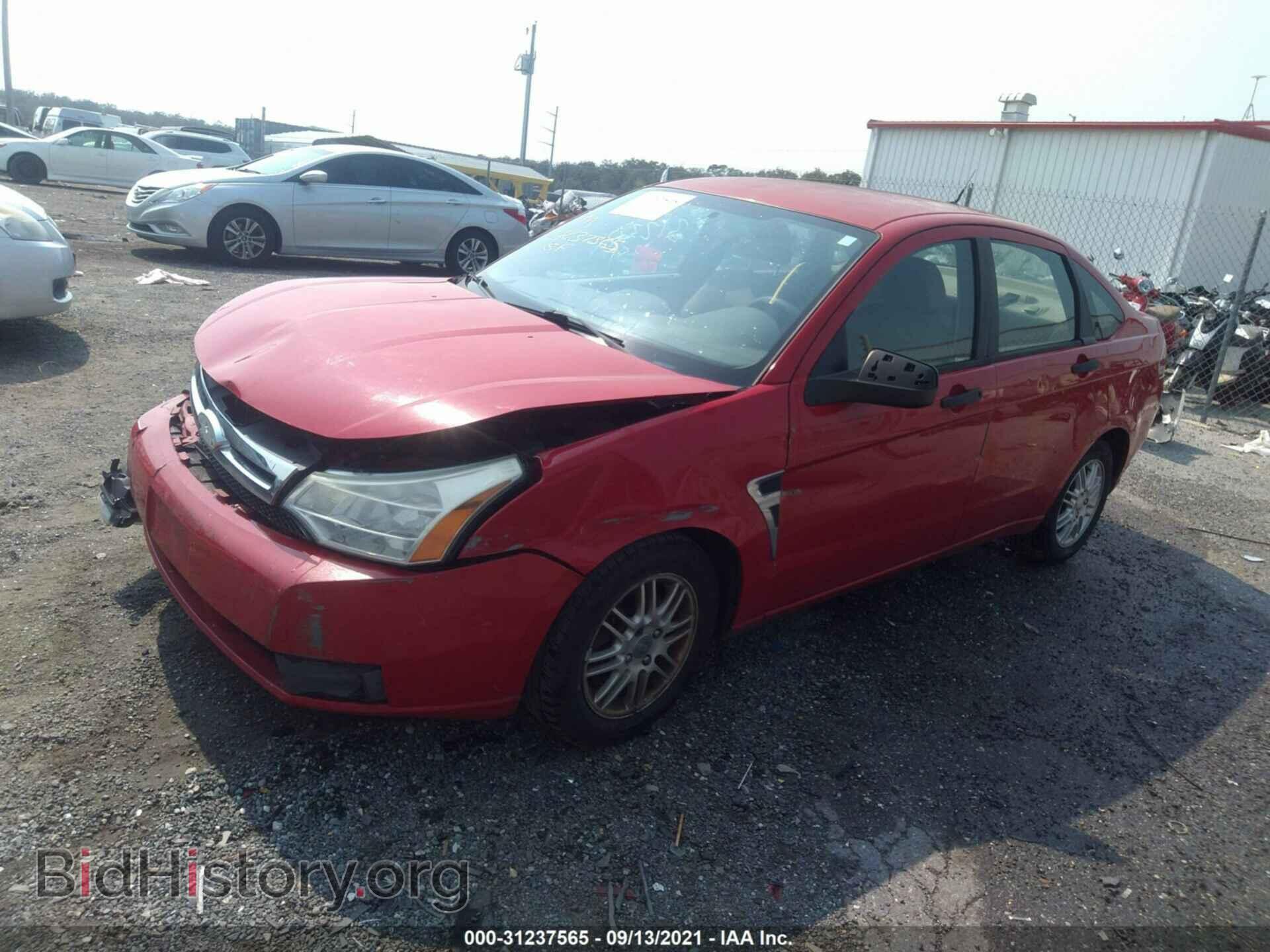 2008 FORD FOCUS - VIN: 1FAHP35N38W250786 - Фото 2