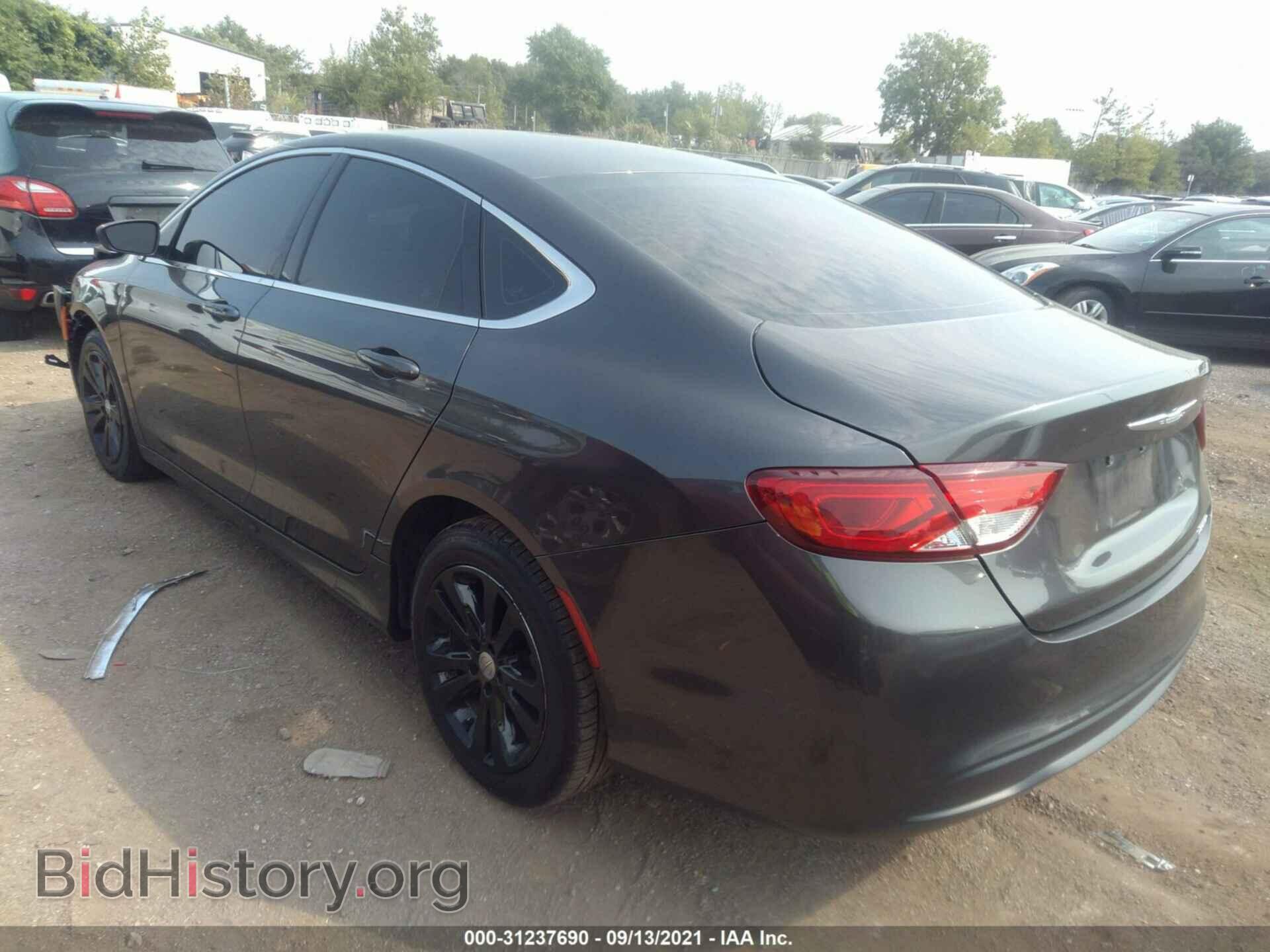 2016 CHRYSLER 200 - VIN: 1C3CCCFB1GN194196 - Фото 3
