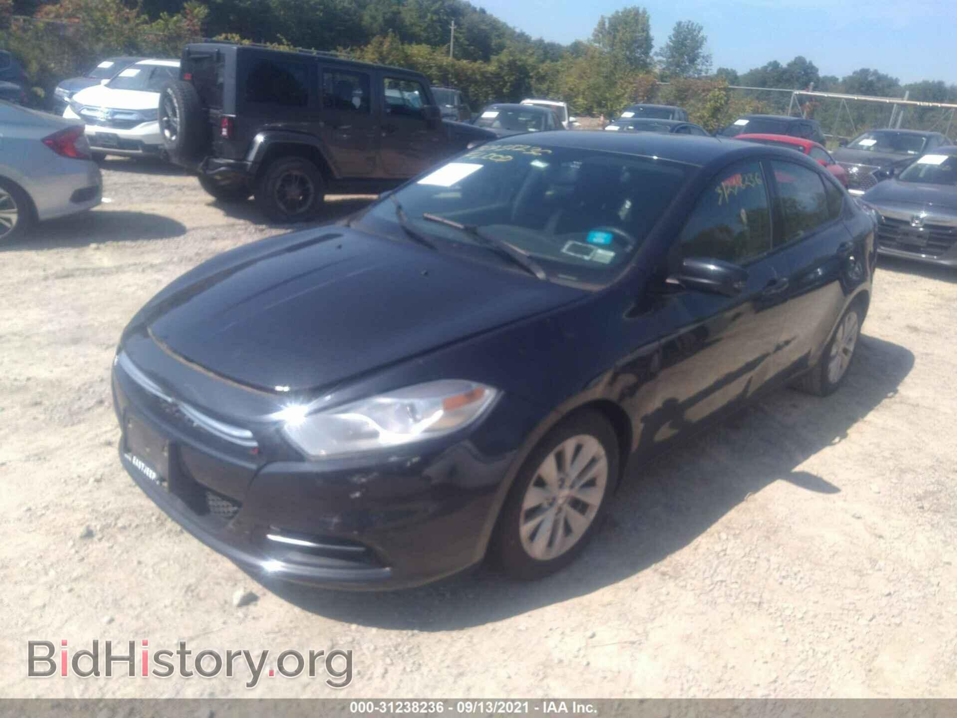 2014 DODGE DART - VIN: 1C3CDFDH0ED703106 - Фото 2