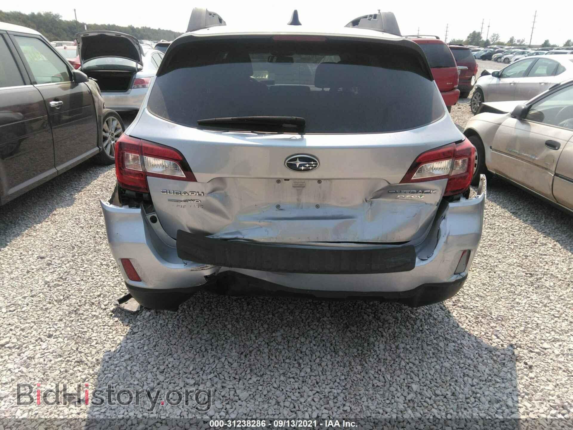 2016 SUBARU OUTBACK - VIN: 4S4BSAEC4G3299511 - Фото 6