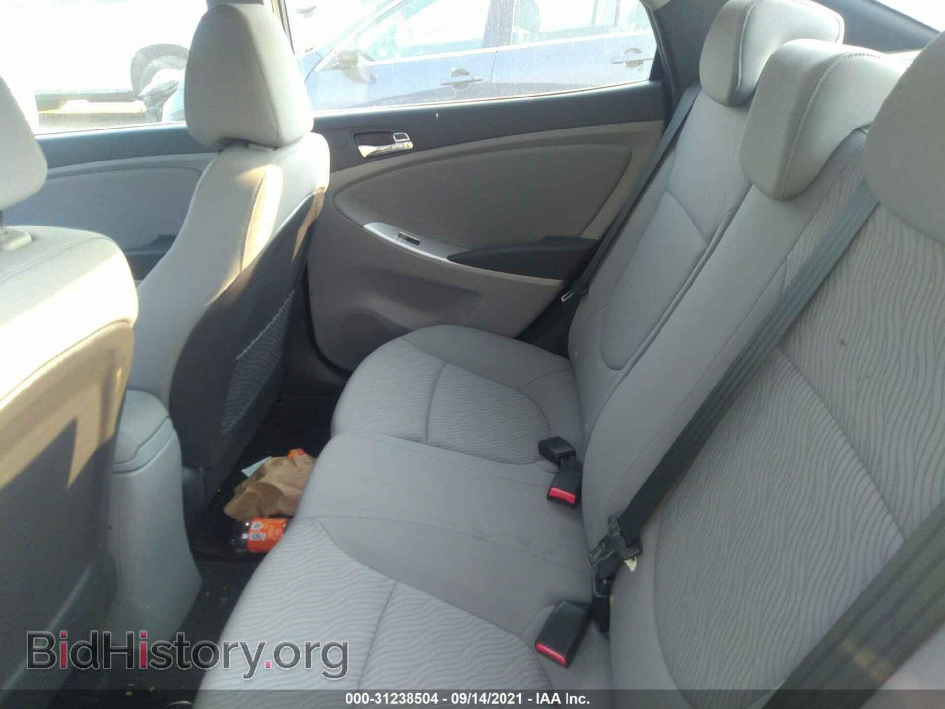 2012 HYUNDAI ACCENT - VIN: KMHCU4AE1CU210652 - Фото 8
