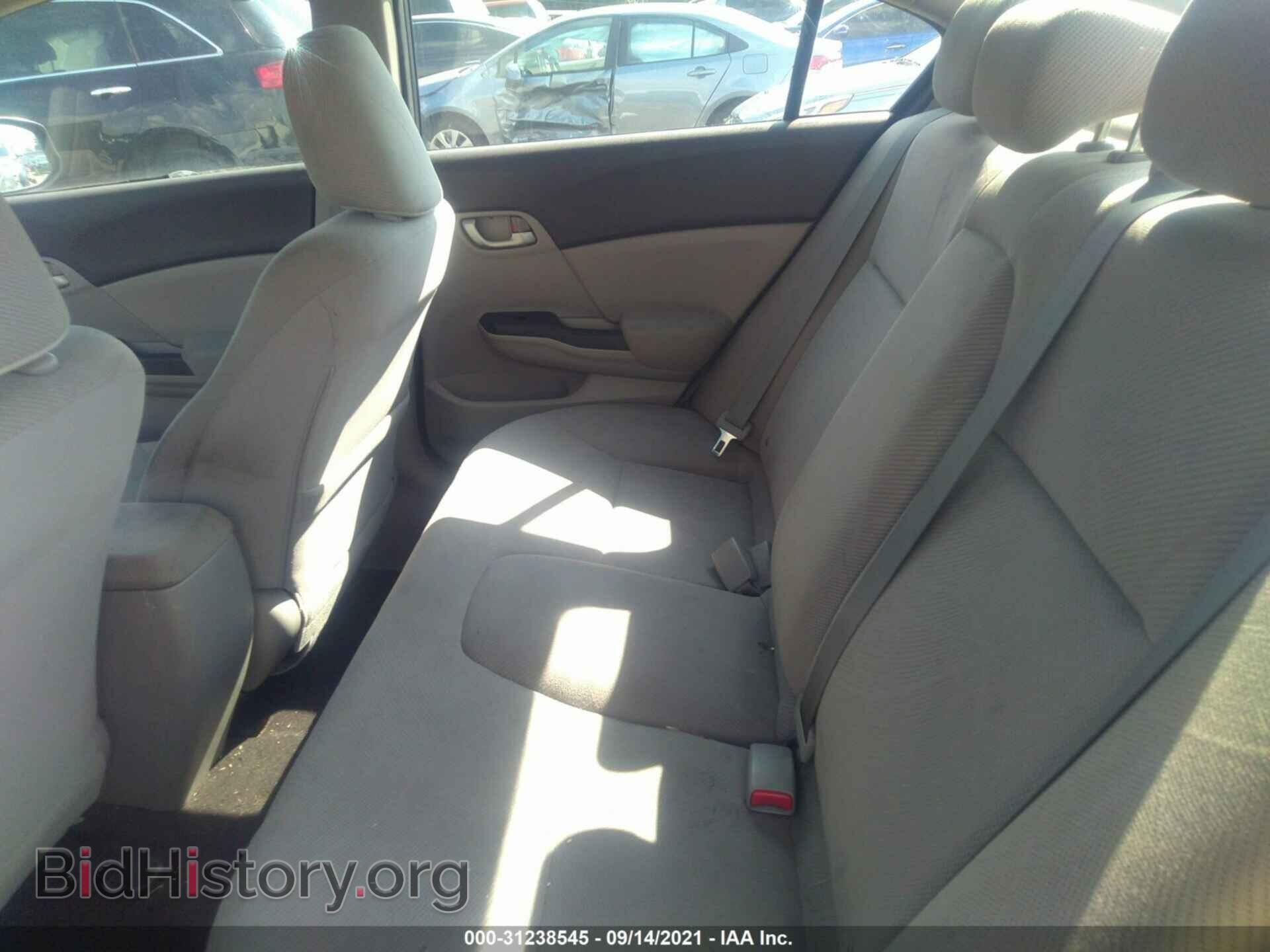 2012 HONDA CIVIC SDN - VIN: 2HGFB2F50CH331620 - Фото 8