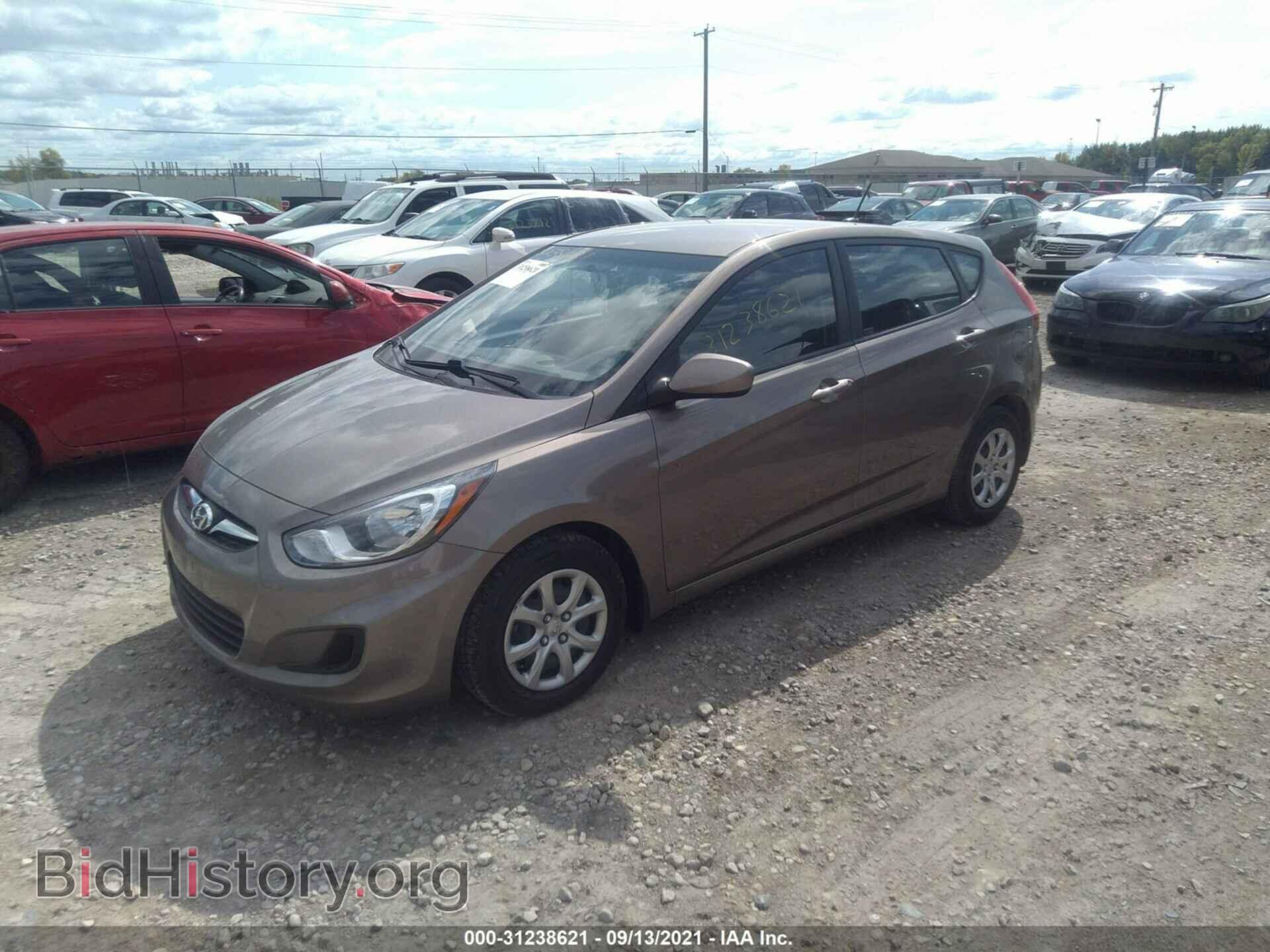 2014 HYUNDAI ACCENT - VIN: KMHCT5AE2EU151736 - Фото 2
