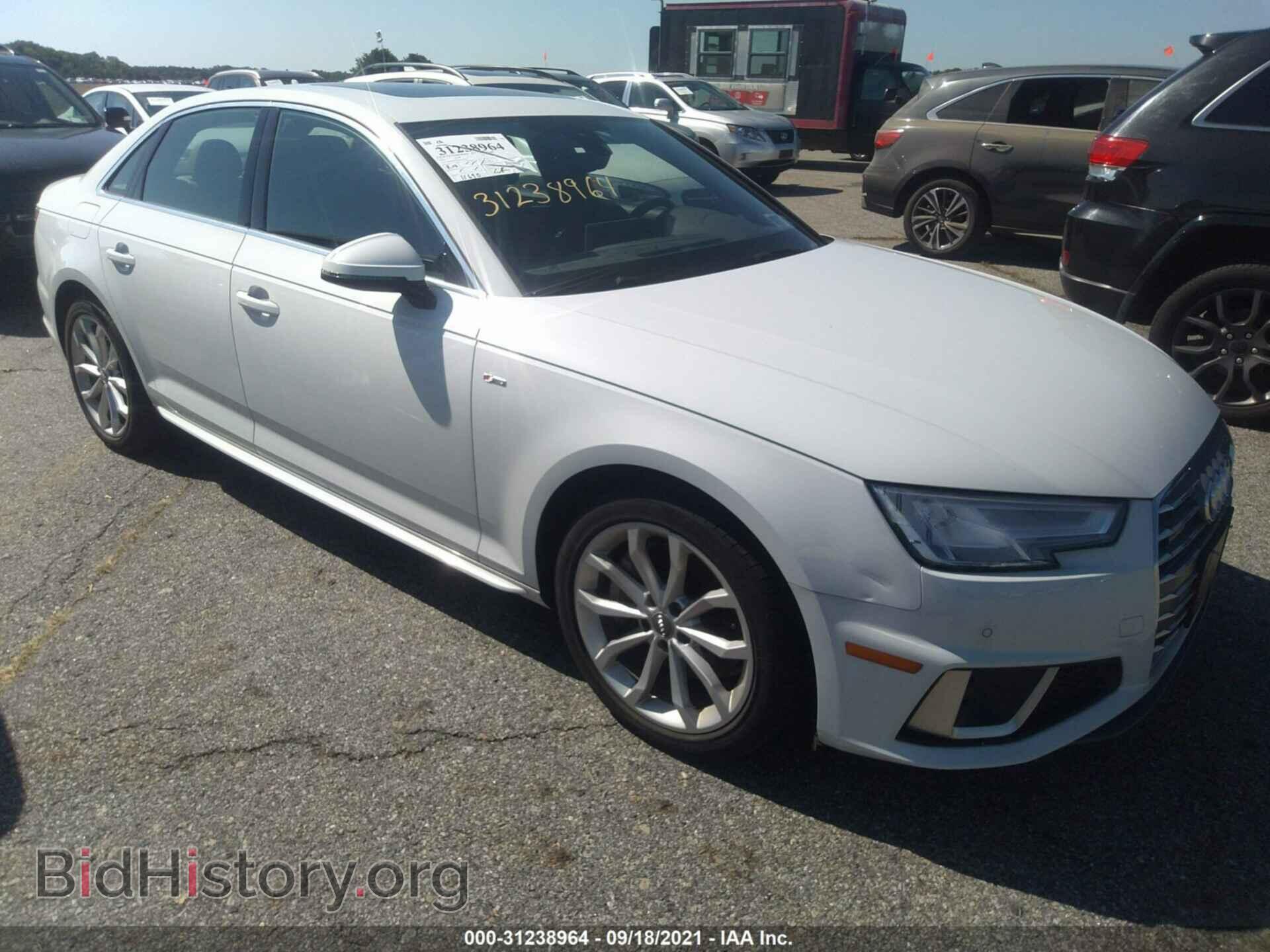 Фотография WAUENAF4XKA041673 - AUDI A4 2019